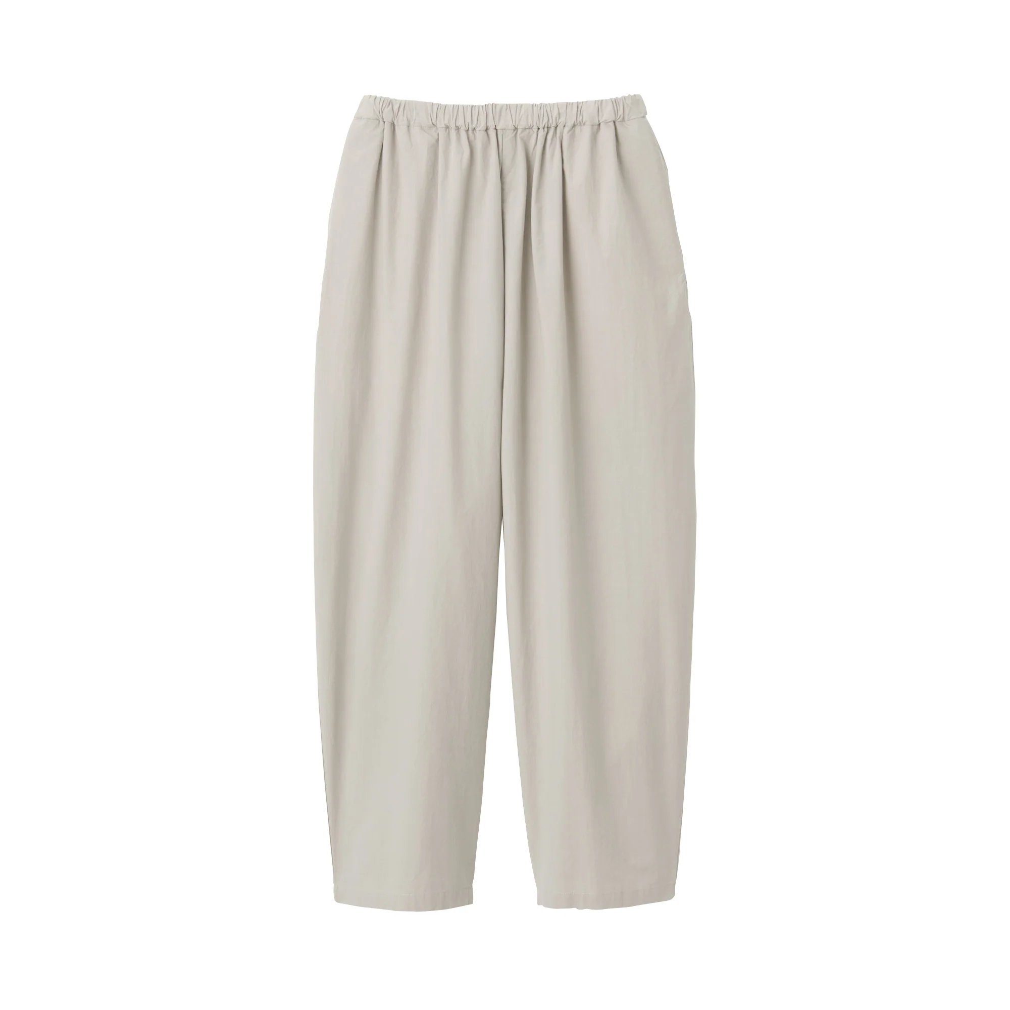 Women's Densely Woven Wide Tapered Pants One Size - Image 2