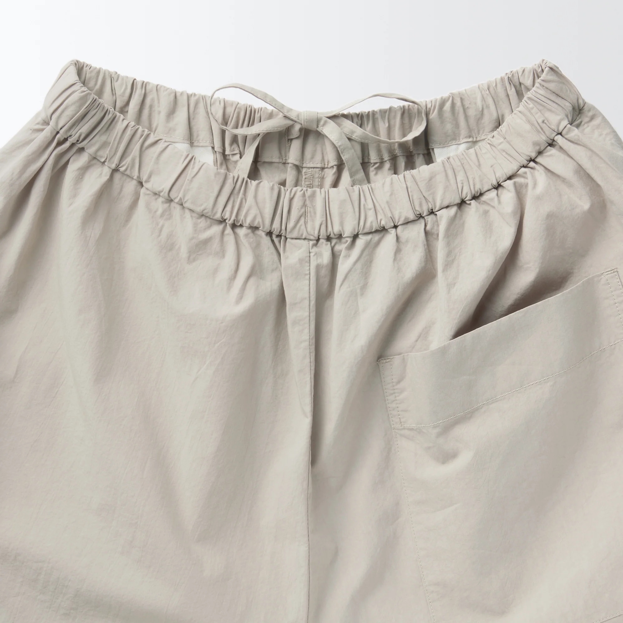 Women's Densely Woven Wide Tapered Pants One Size - Image 9