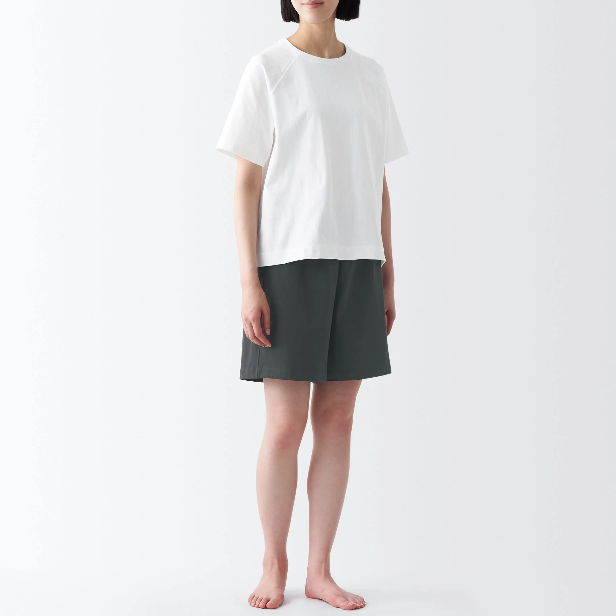 Women's Heavyweight Jersey Short Sleeve Loungewear Set - Image 13