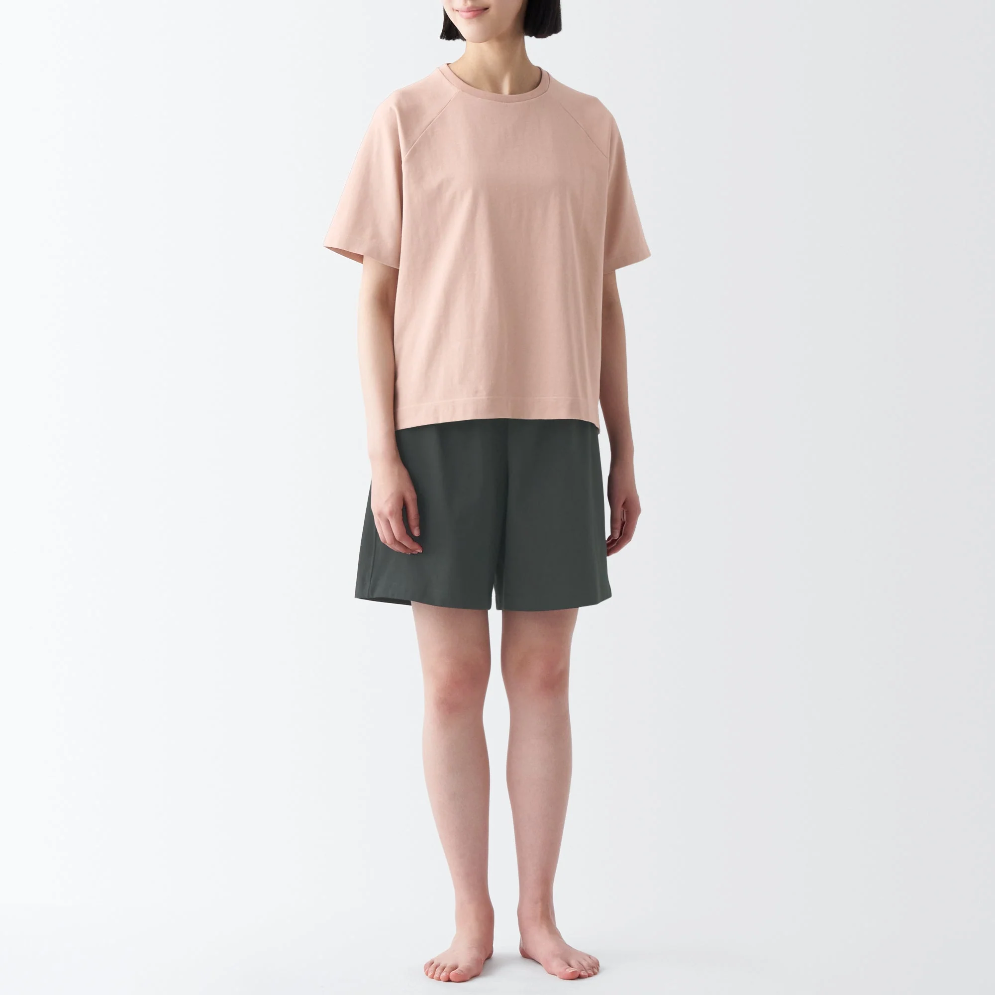 Women's Heavyweight Jersey Short Sleeve Loungewear Set - Image 3