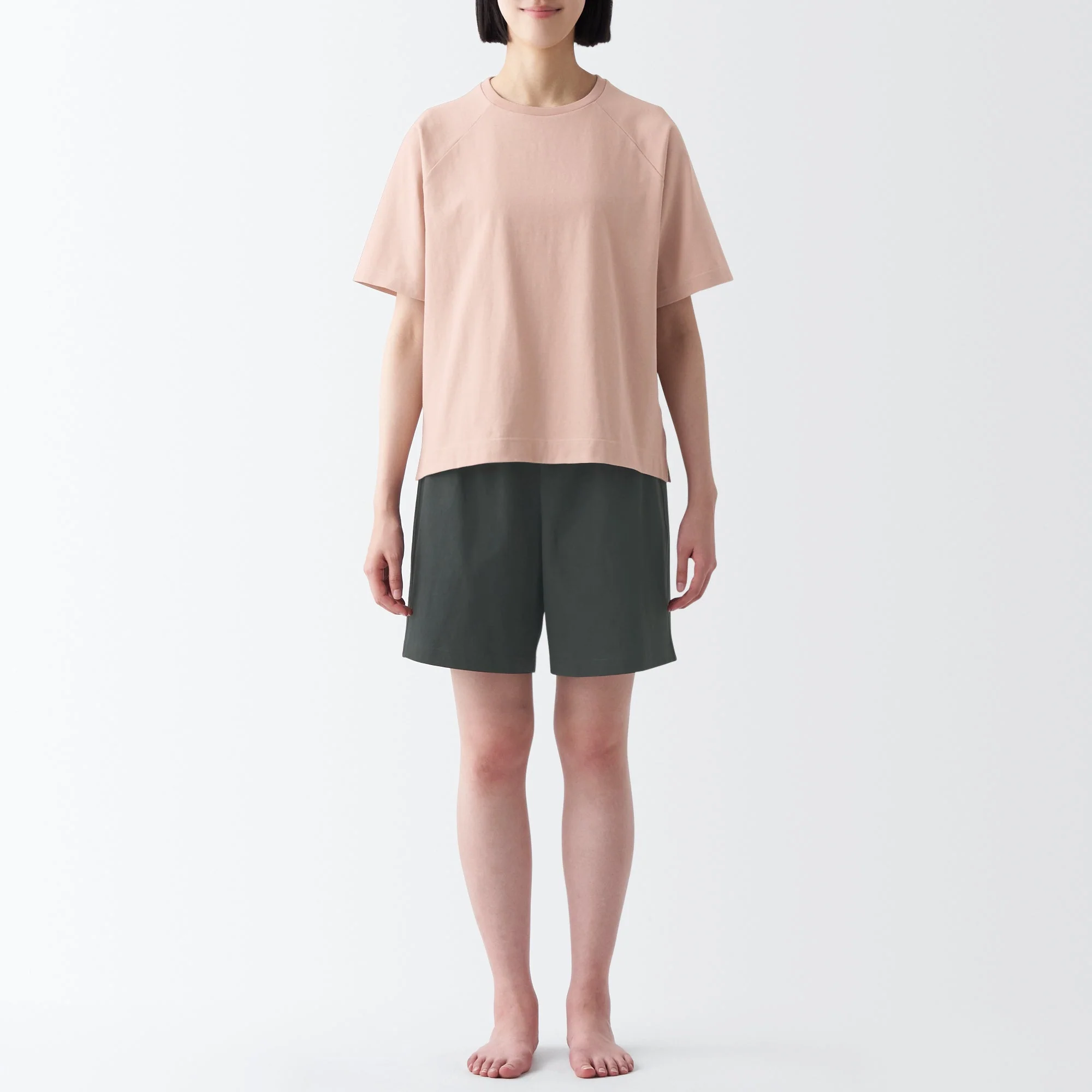 Women's Heavyweight Jersey Short Sleeve Loungewear Set - Image 4