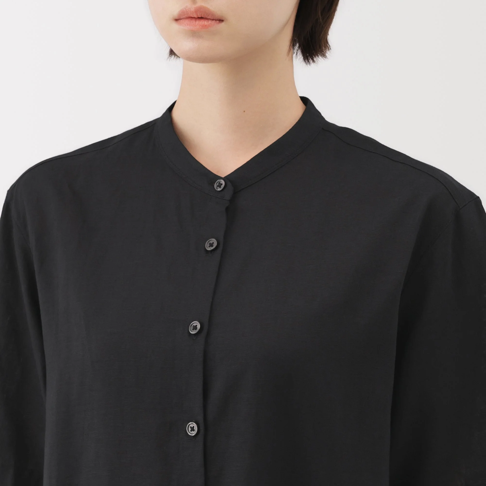 Hemp Cotton Short Sleeve Dress - Image 7