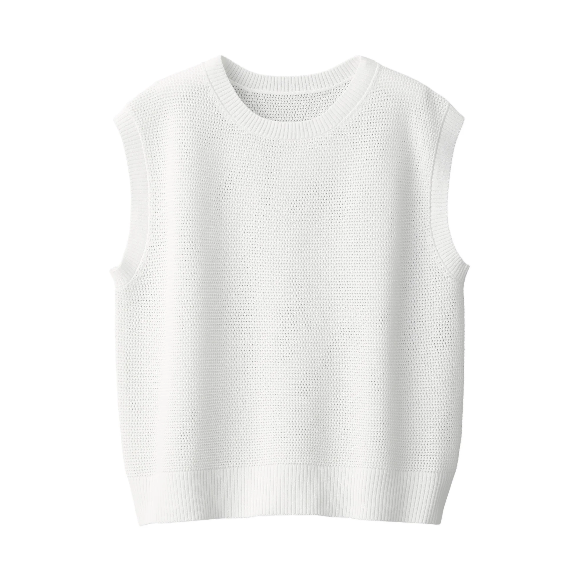 Women's High-Twist Mesh French Sleeve Sweater - Image 9