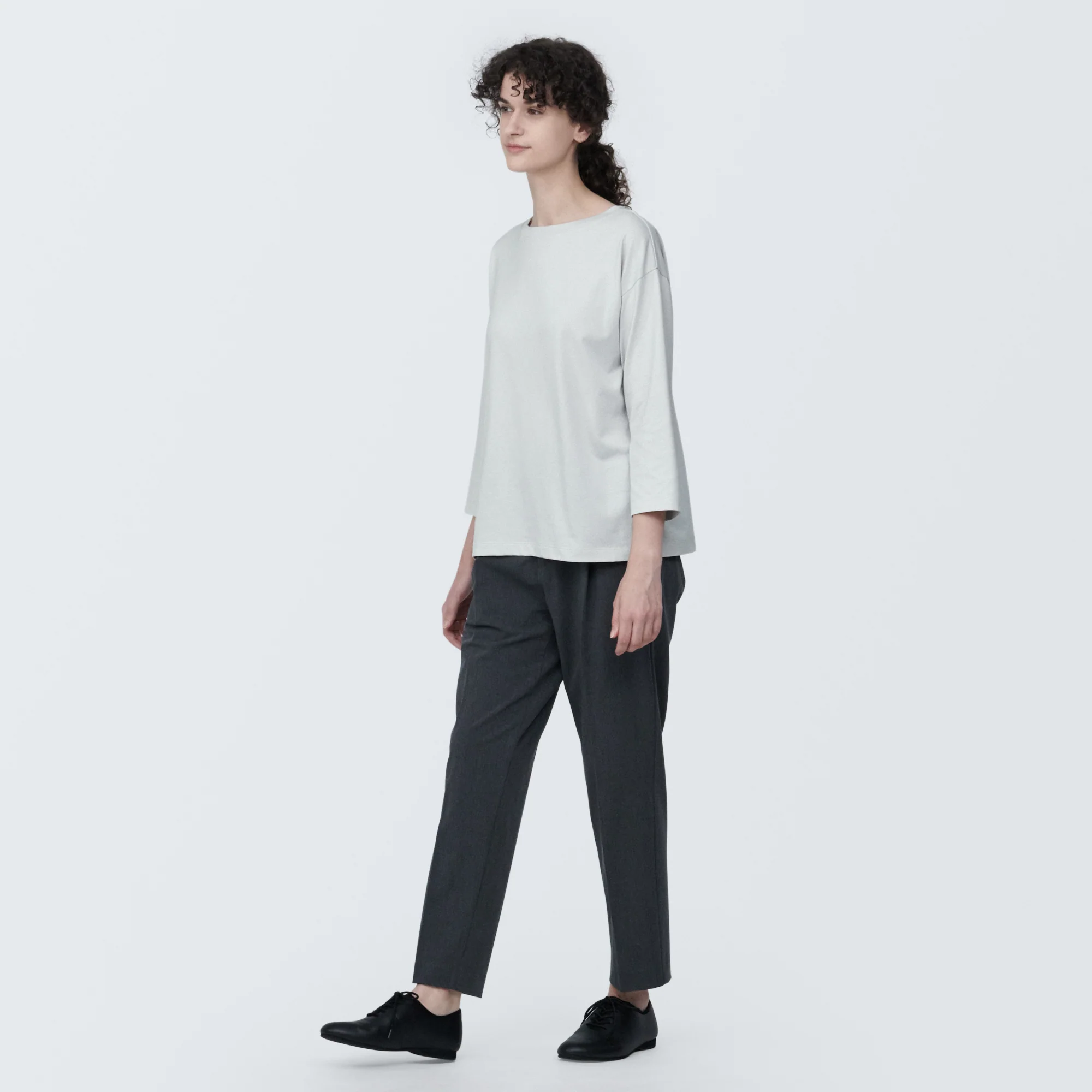 Women's Jersey Boat Neck 3/4 Sleeve T-Shirt - Image 12
