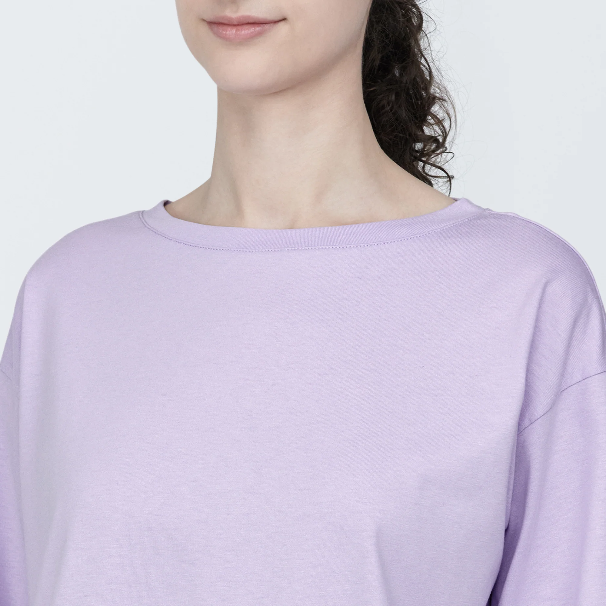 Women's Jersey Boat Neck 3/4 Sleeve T-Shirt - Image 31