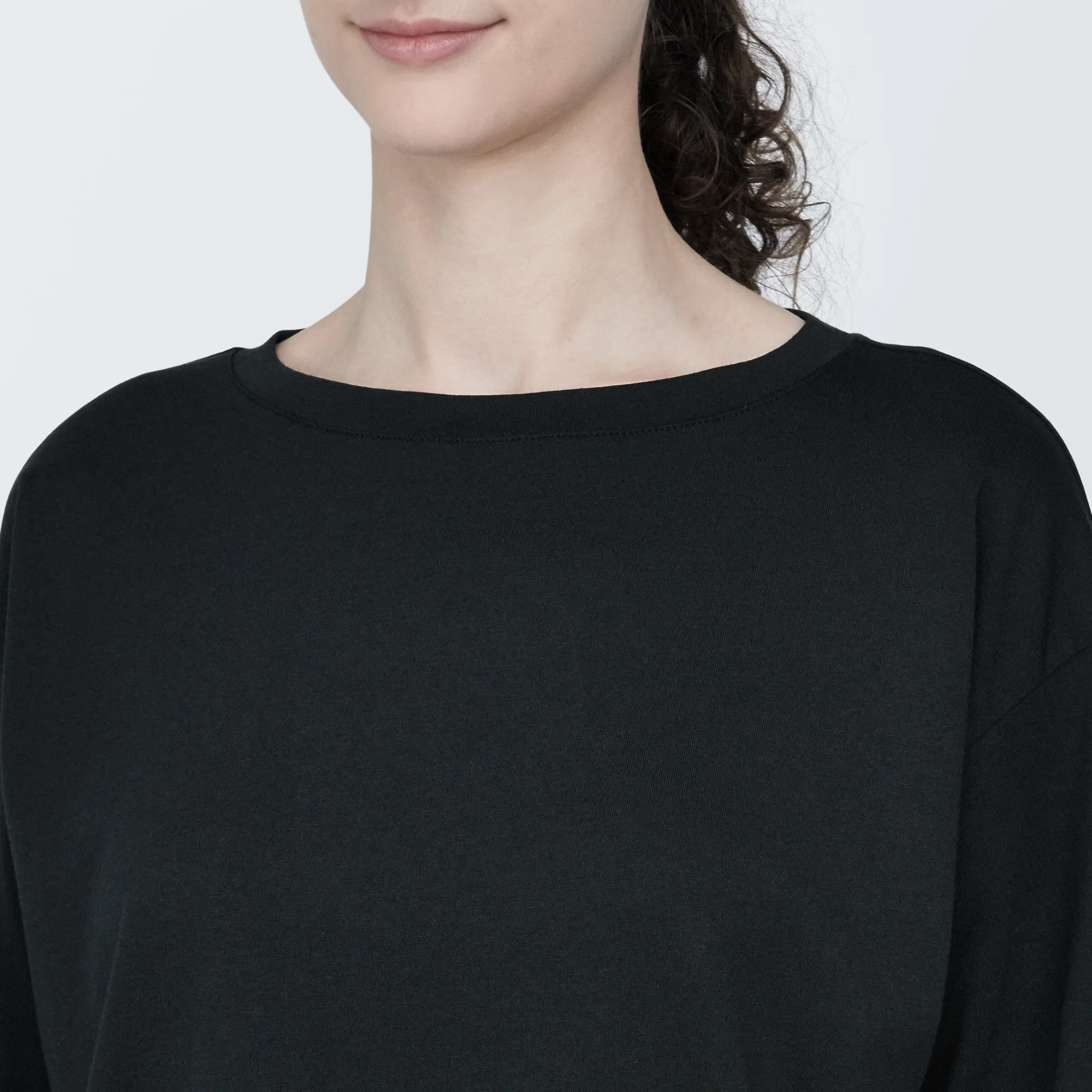 Women's Jersey Boat Neck 3/4 Sleeve T-Shirt - Image 7