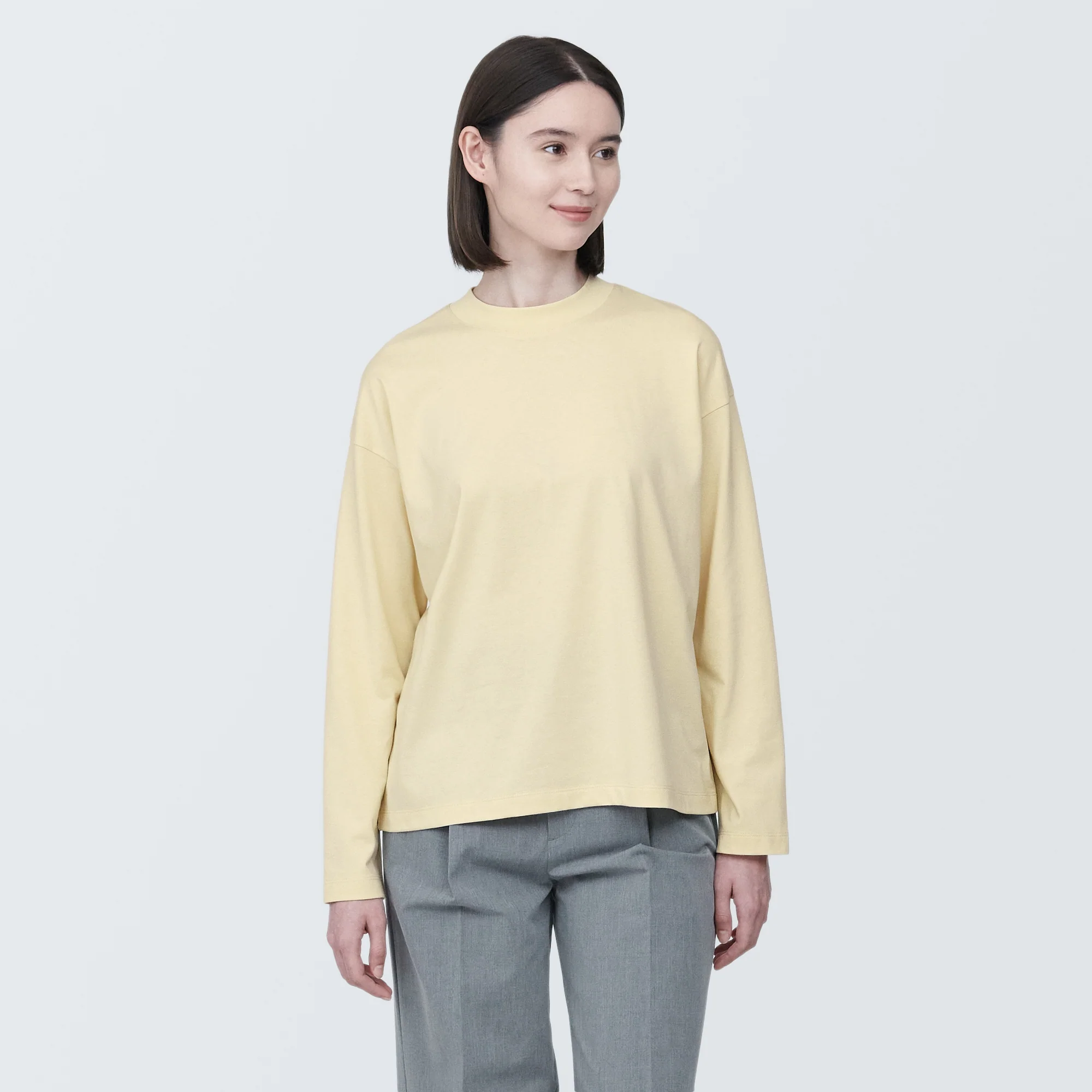 Women's Jersey Crew Neck Long Sleeve T-Shirt - Image 17