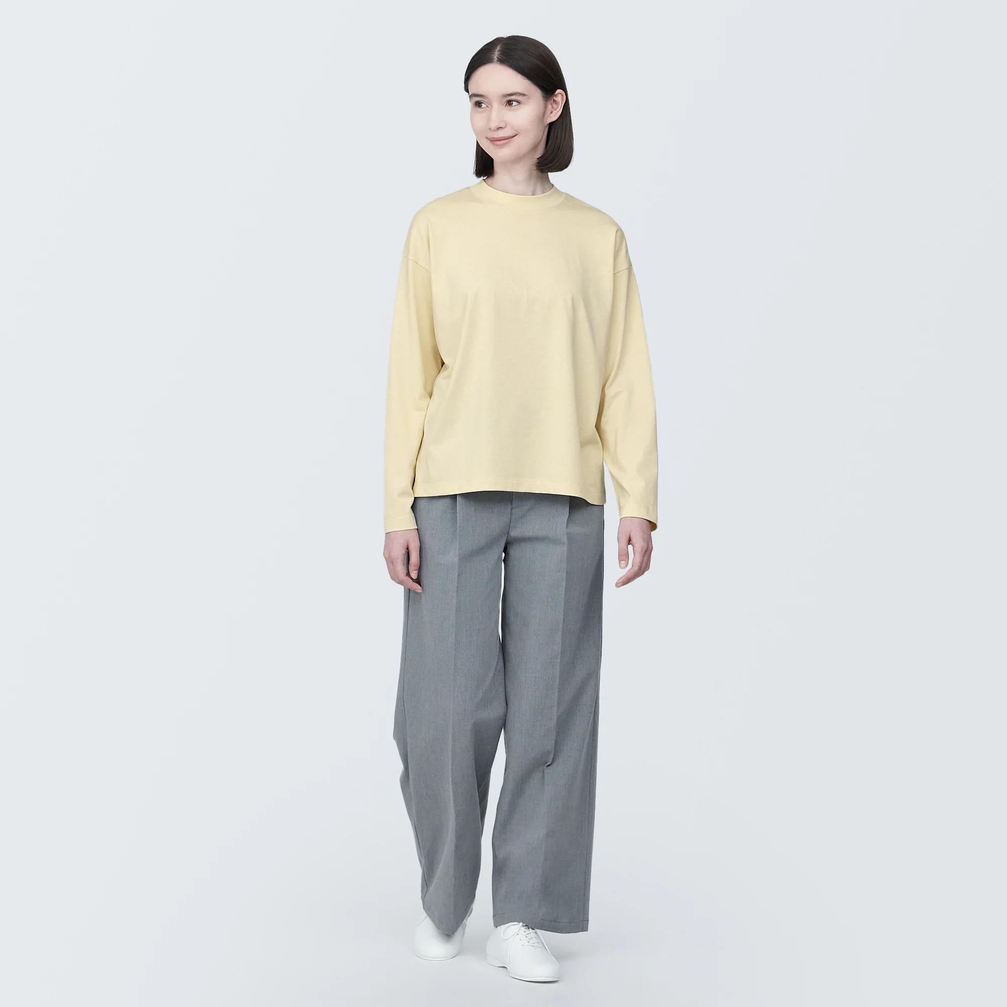 Women's Jersey Crew Neck Long Sleeve T-Shirt - Image 18