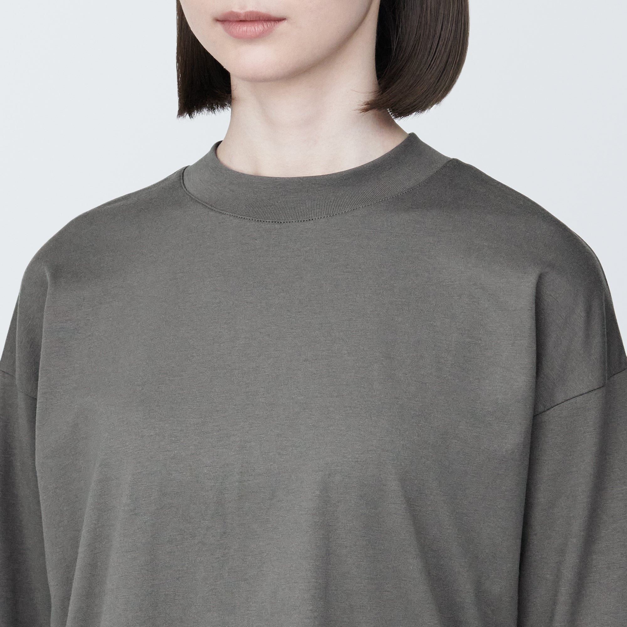 Women's Jersey Crew Neck Long Sleeve T-Shirt - Image 28