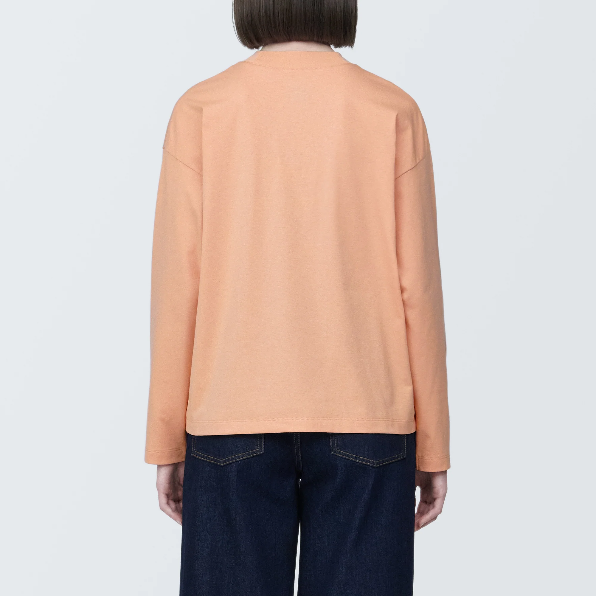 Women's Jersey Crew Neck Long Sleeve T-Shirt - Image 34