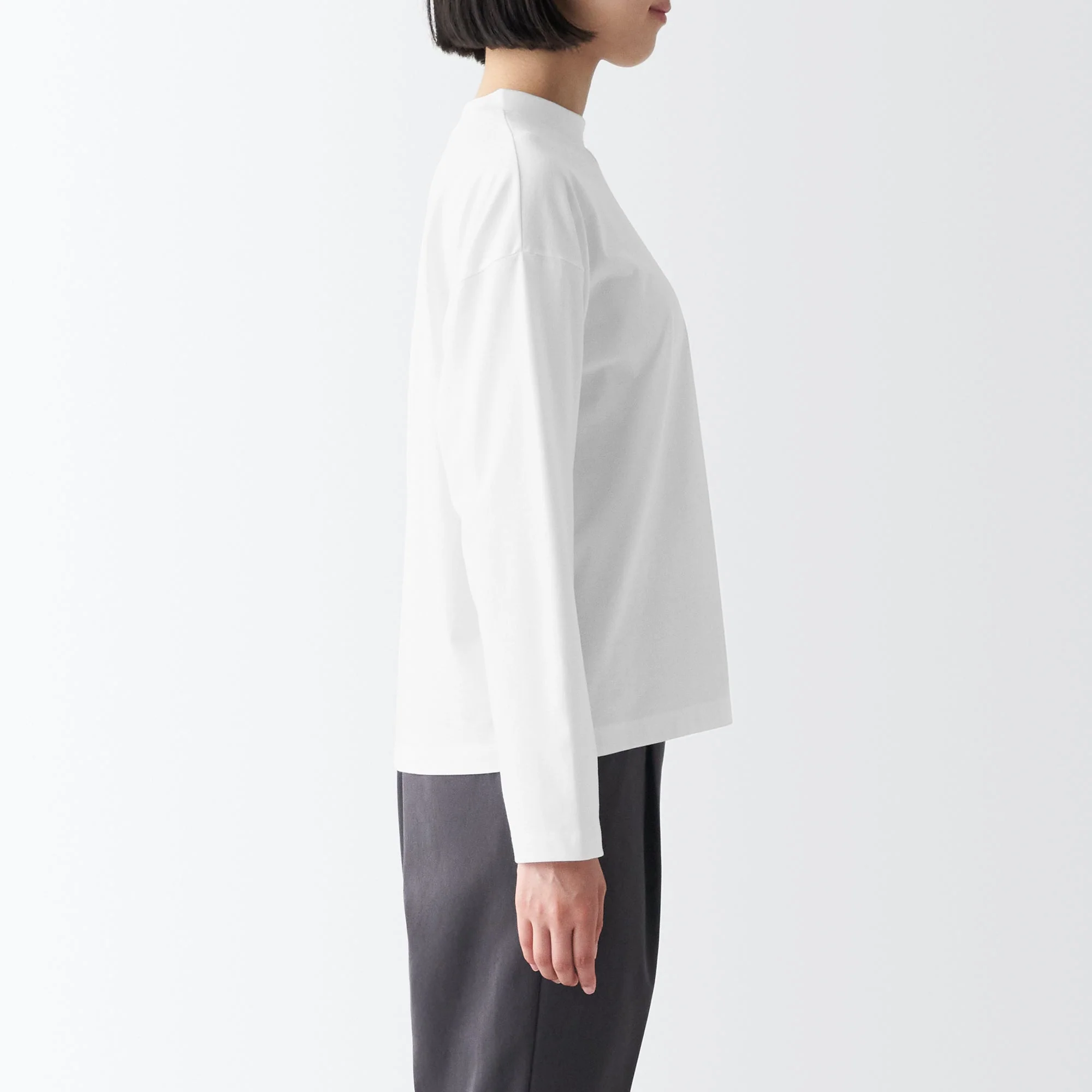 Women's Jersey Crew Neck Long Sleeve T-Shirt - Image 40