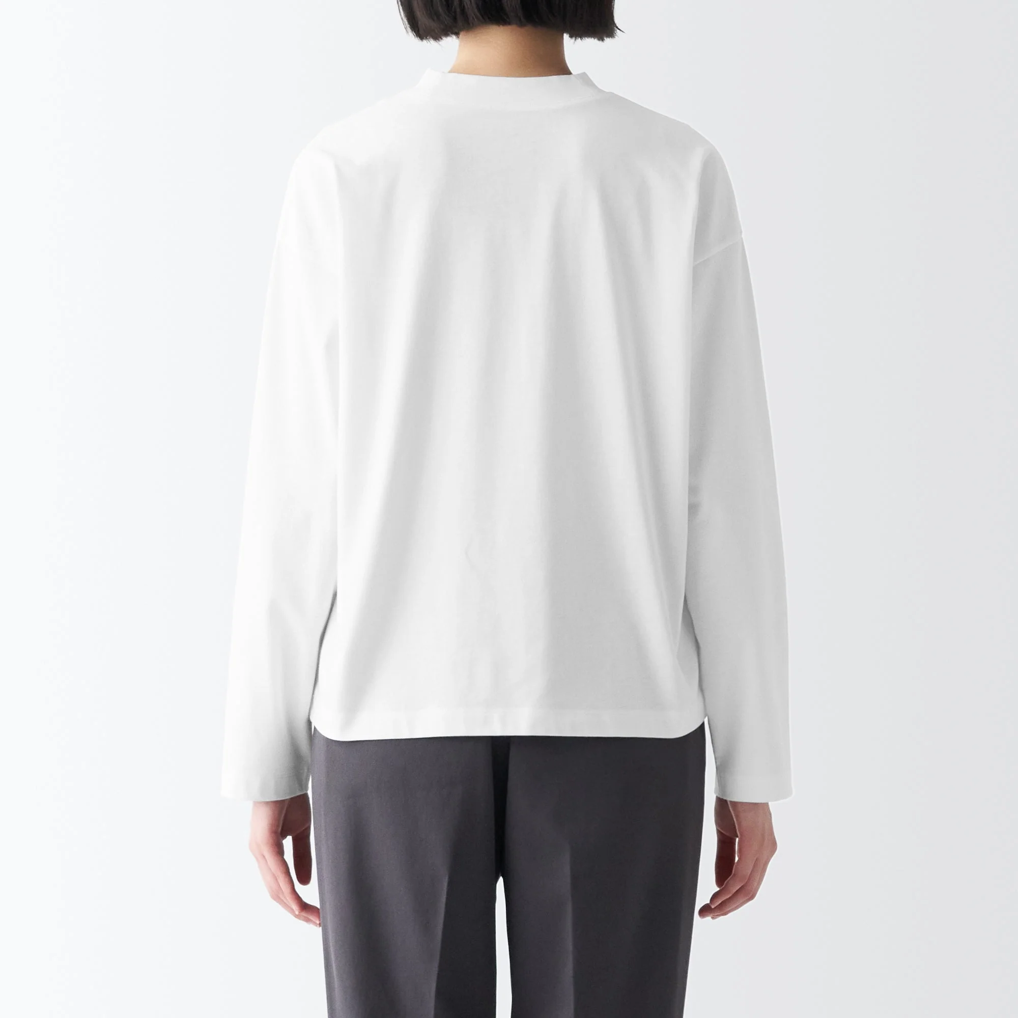 Women's Jersey Crew Neck Long Sleeve T-Shirt - Image 41