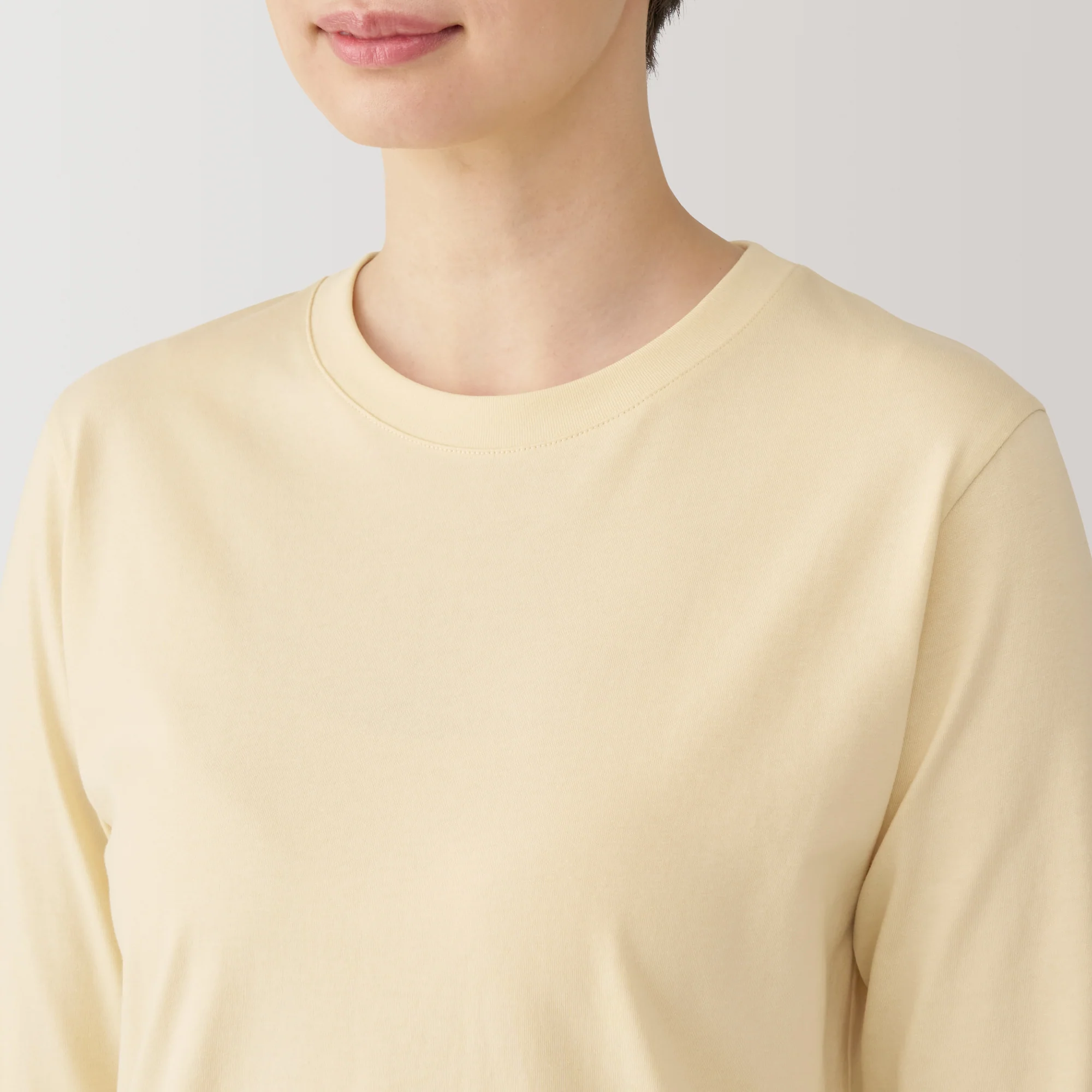 Women's Jersey Crew Neck Long Sleeve T-Shirt - Image 31