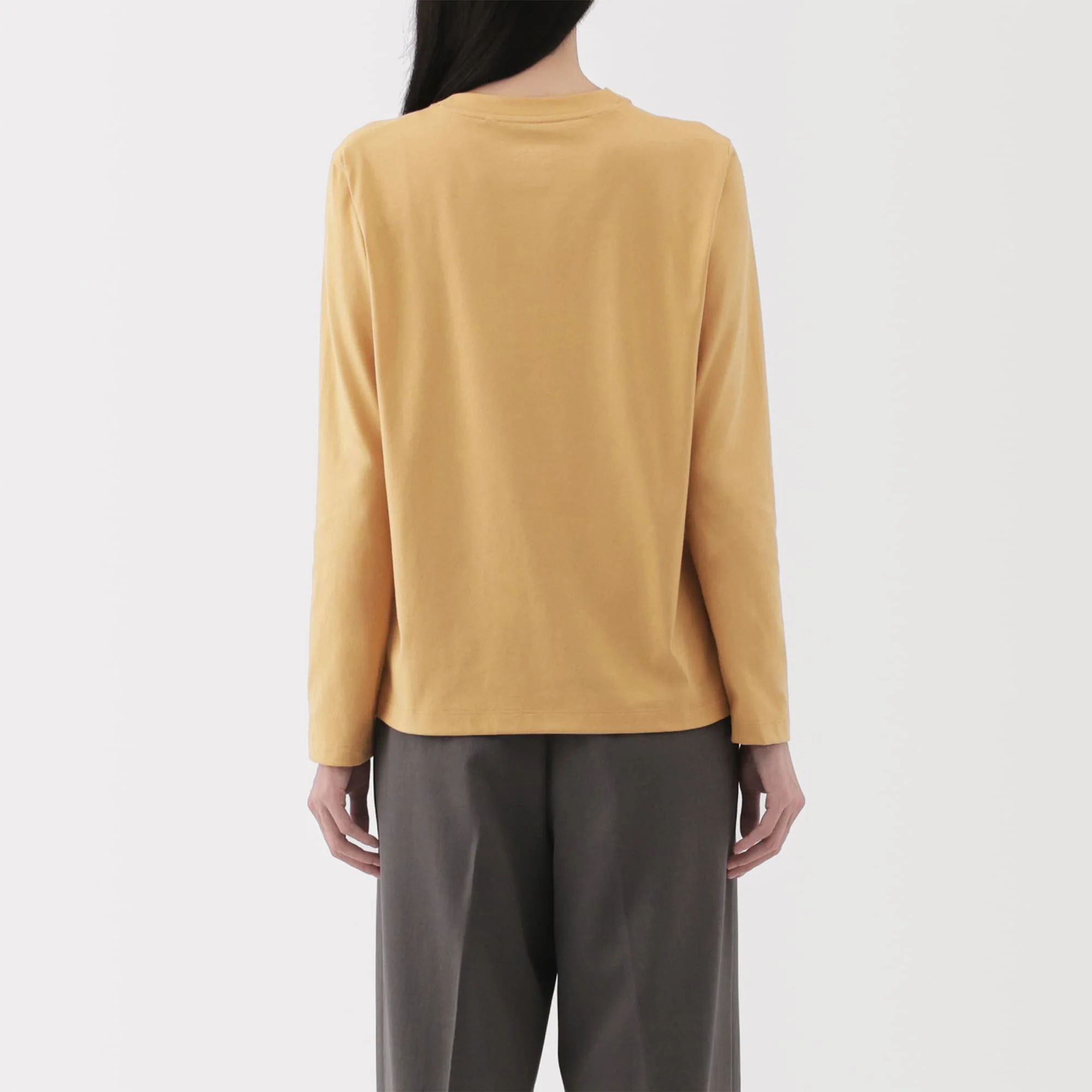 Women's Jersey Crew Neck Long Sleeve T-Shirt - Image 6