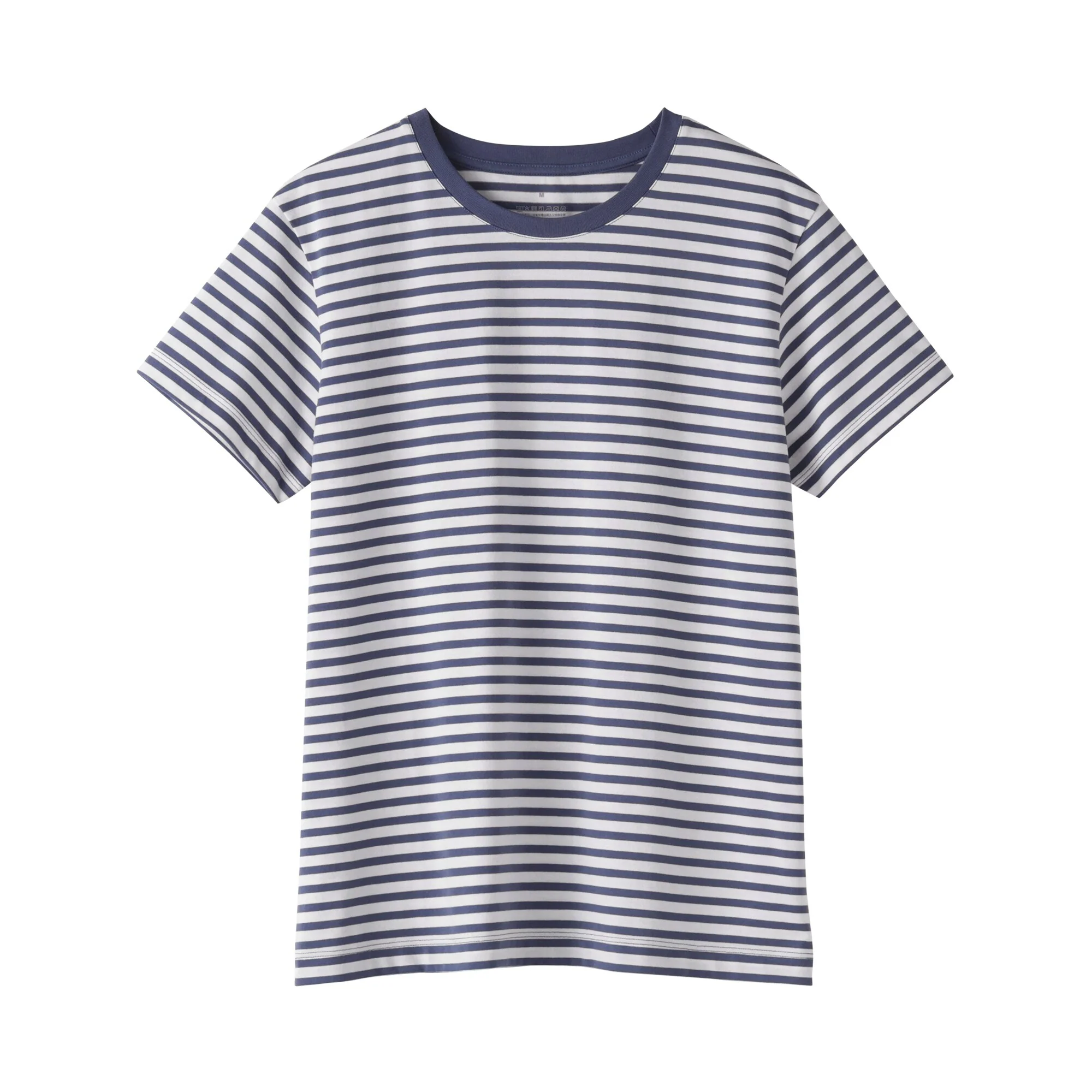 Women's Jersey Crew Neck Short Sleeve Striped T-Shirt - Image 18