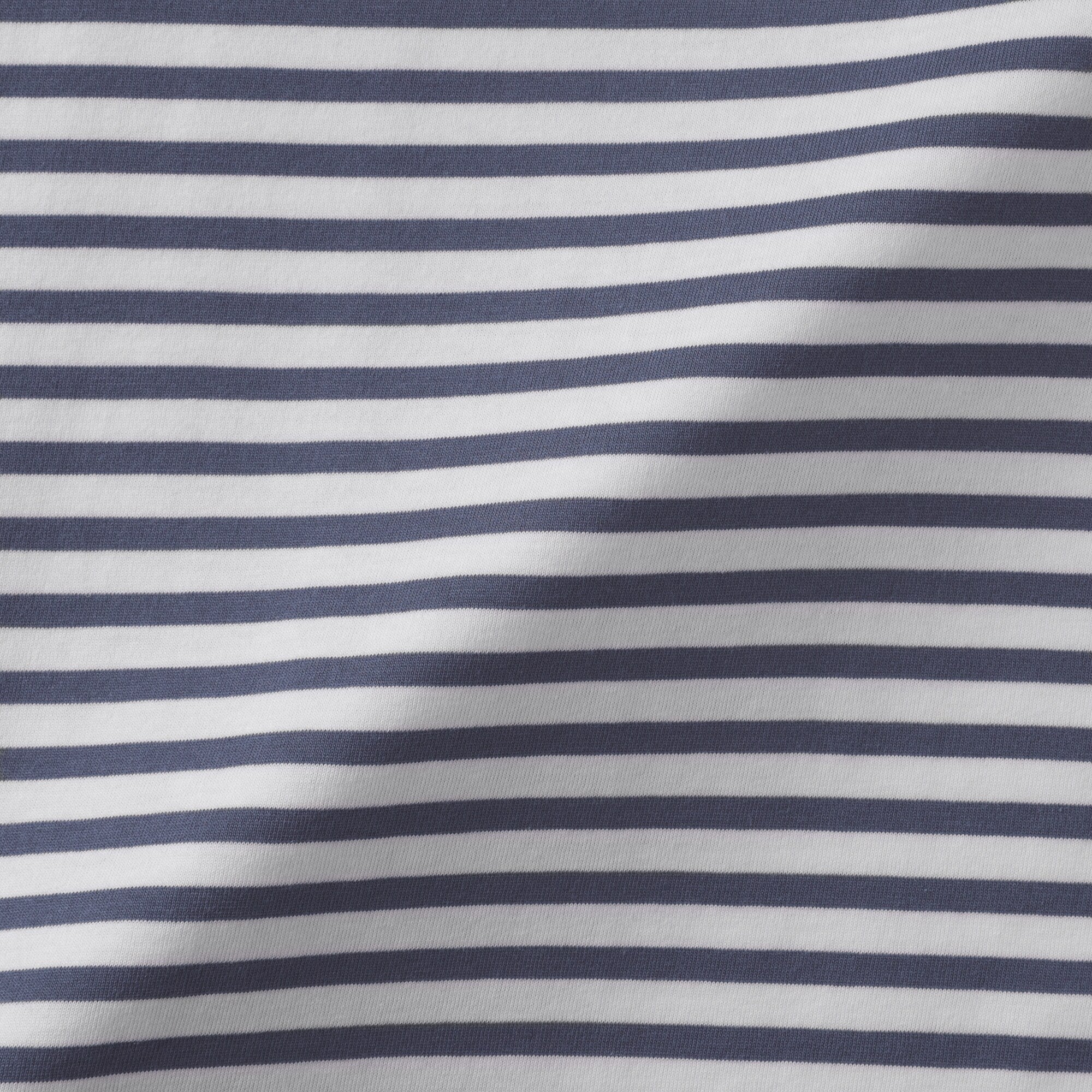 Women's Jersey Crew Neck Short Sleeve Striped T-Shirt - Image 24