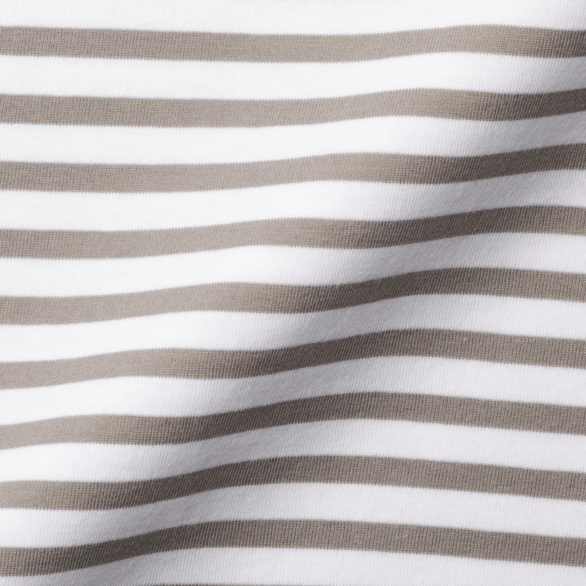 Women's Jersey Crew Neck Short Sleeve Striped T-Shirt - Image 32