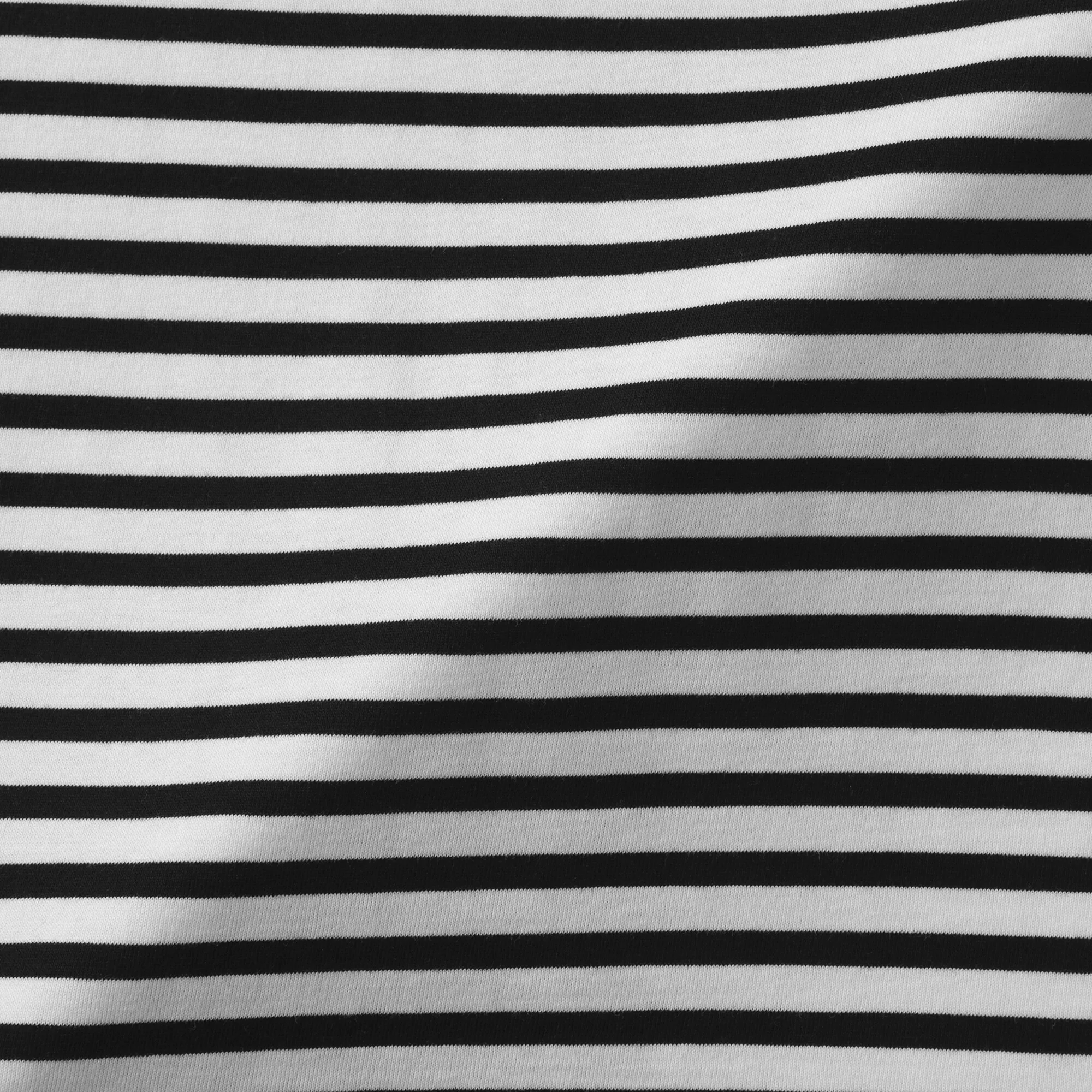 Women's Jersey Crew Neck Short Sleeve Striped T-Shirt - Image 8