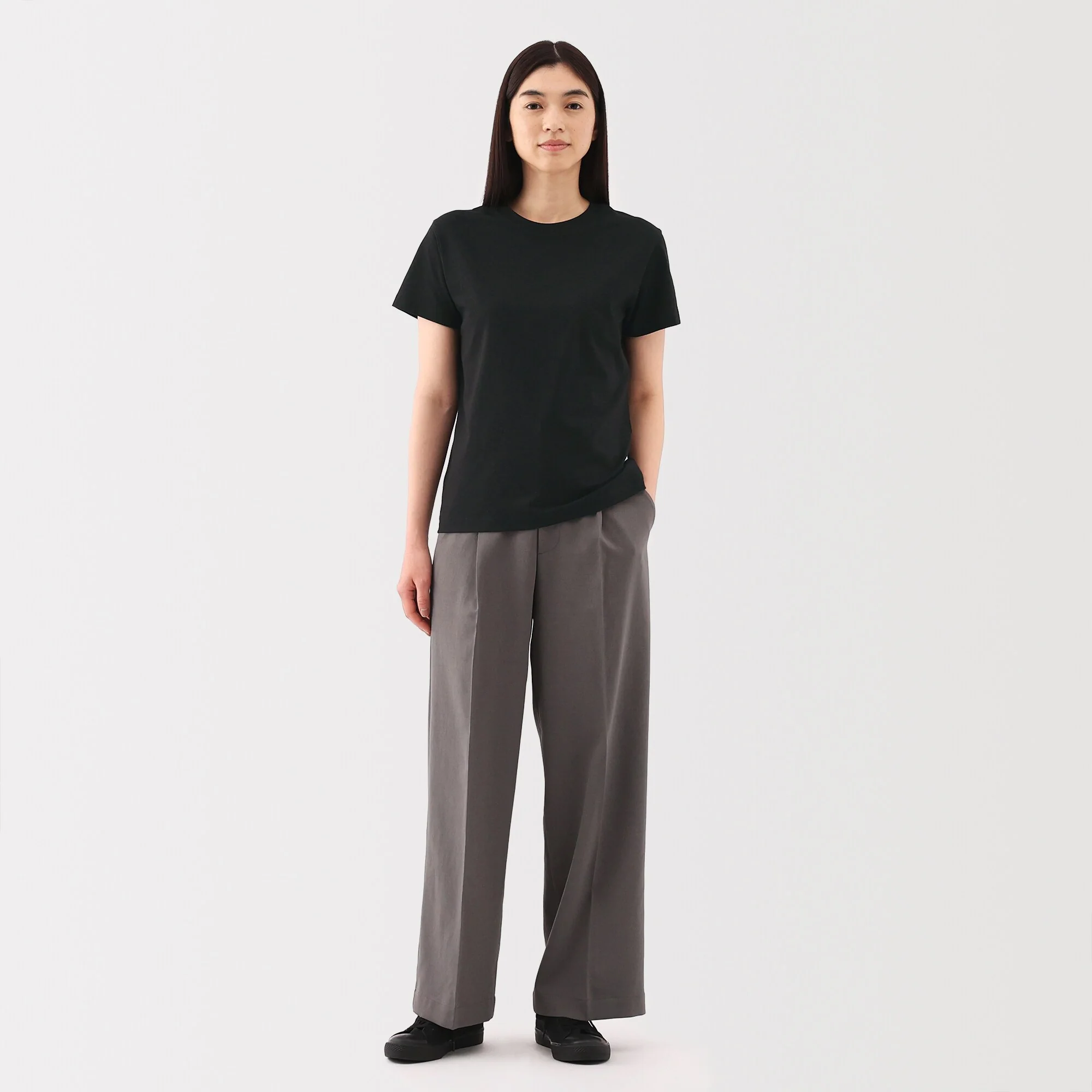 Women's Jersey Crew Neck Short Sleeve T-Shirt - Image 28