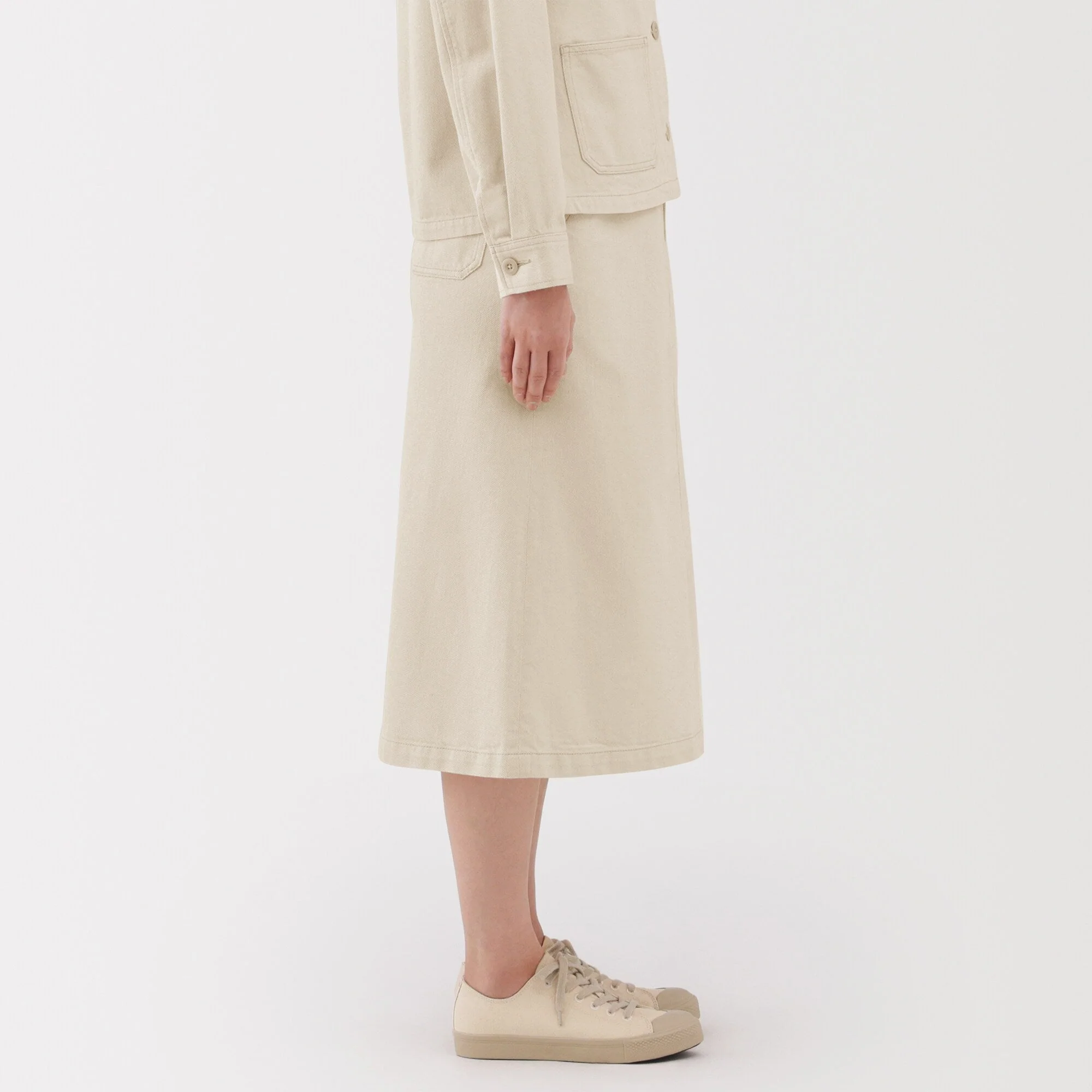 Women's Kapok Blend A-Line Skirt - Image 5
