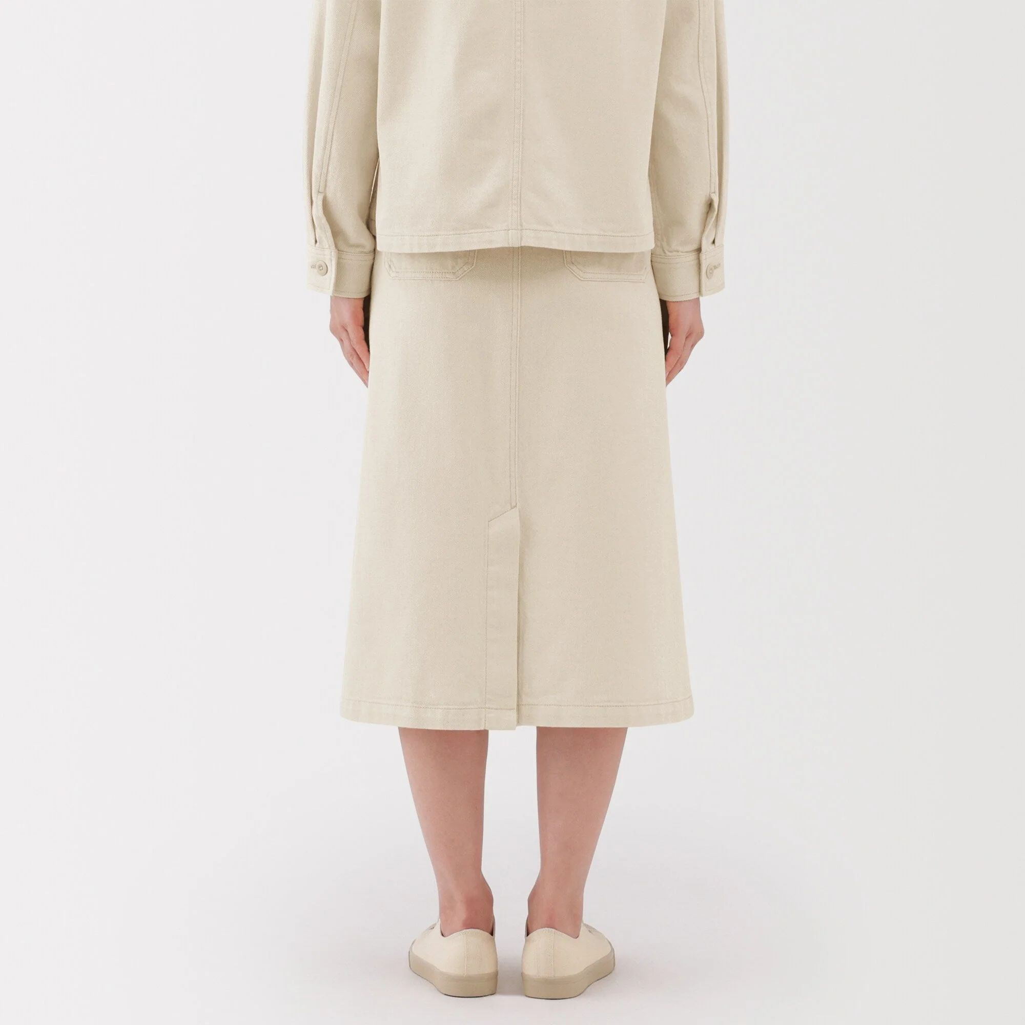 Women's Kapok Blend A-Line Skirt - Image 6