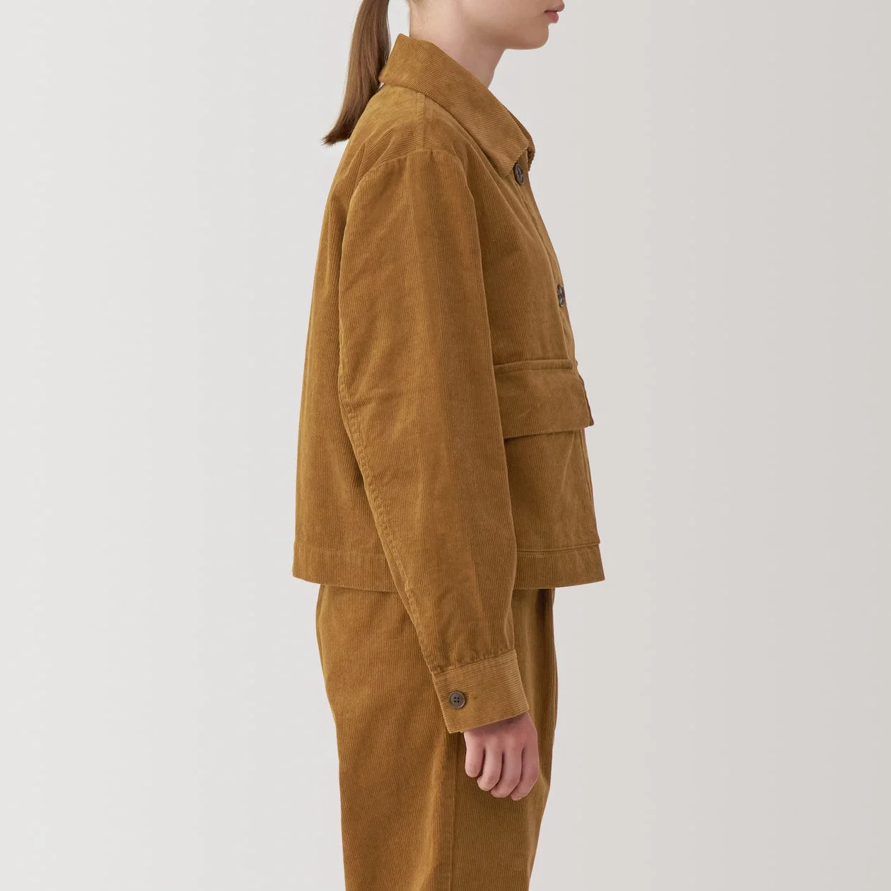 Women's Kapok Blend Corduroy Jacket - Image 14