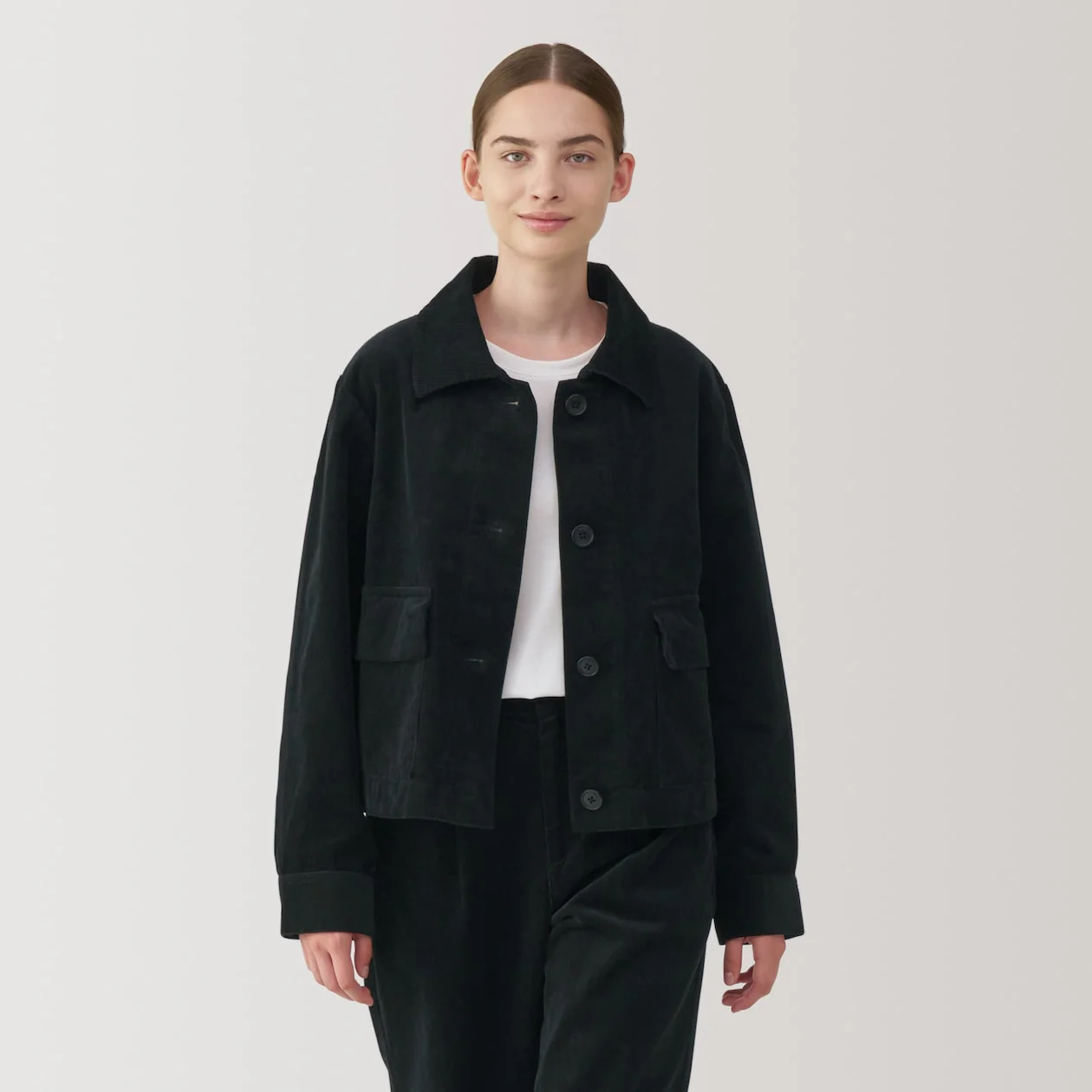 Women's Kapok Blend Corduroy Jacket - Image 21