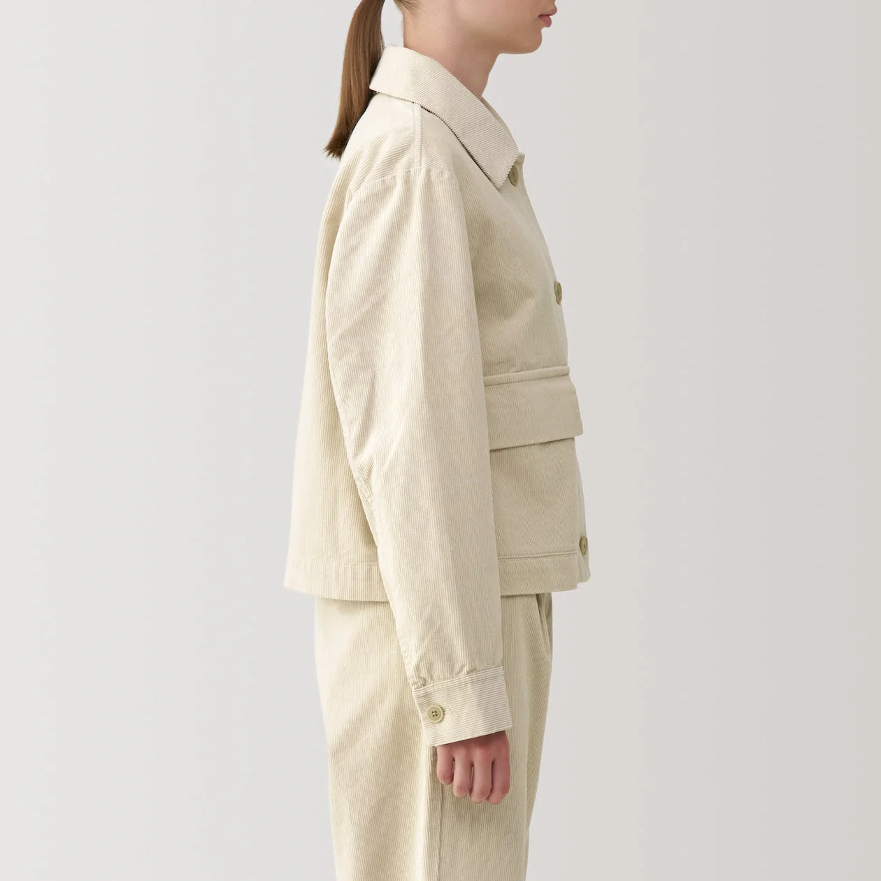 Women's Kapok Blend Corduroy Jacket - Image 5