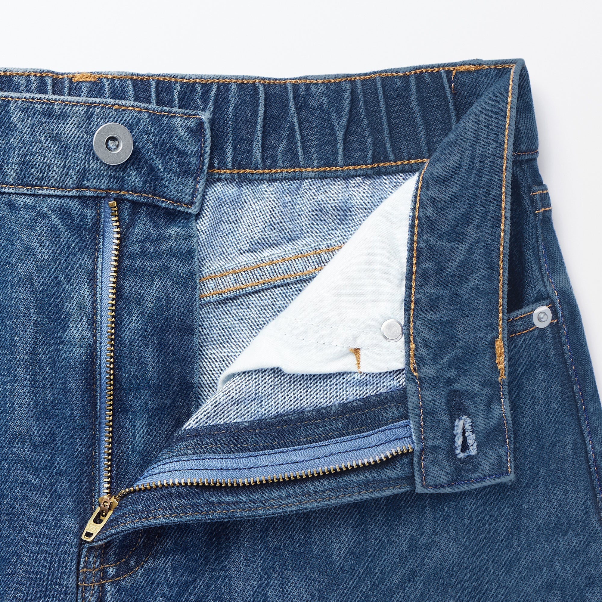 Women's Kapok Blend Denim A-Line Skirt - Image 19