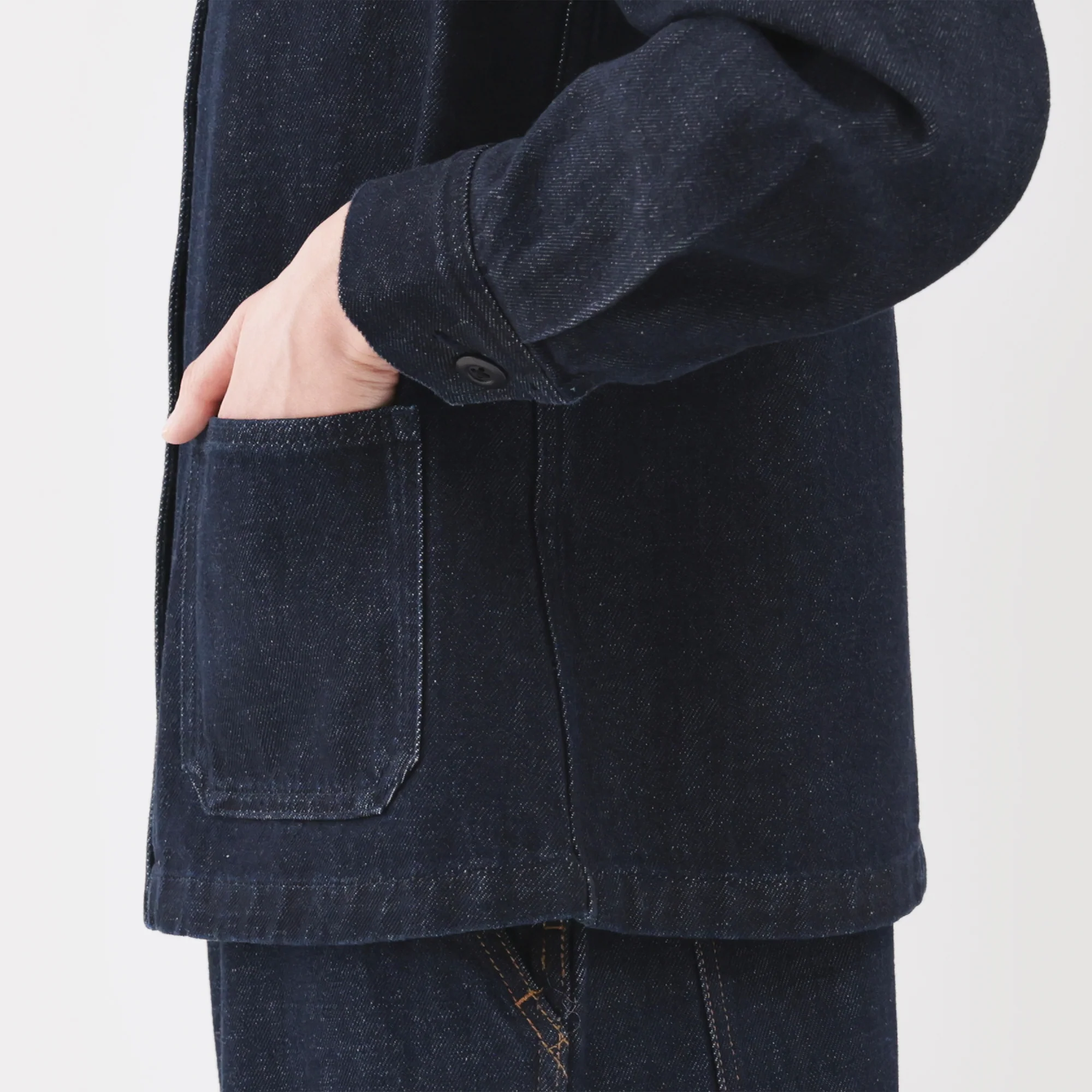 Women's Kapok Blend Denim Jacket - Image 17