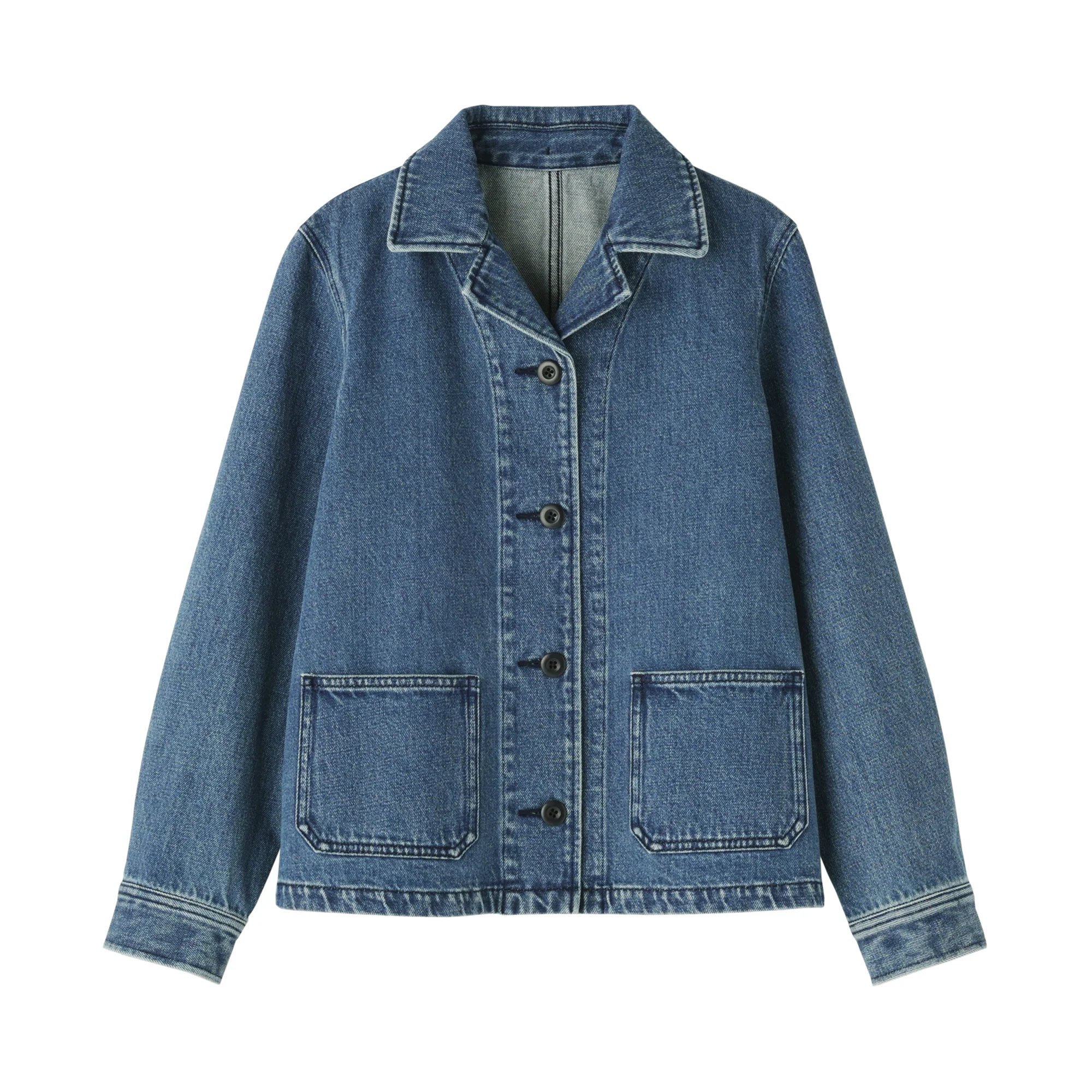 Women's Kapok Blend Denim Jacket - Image 2