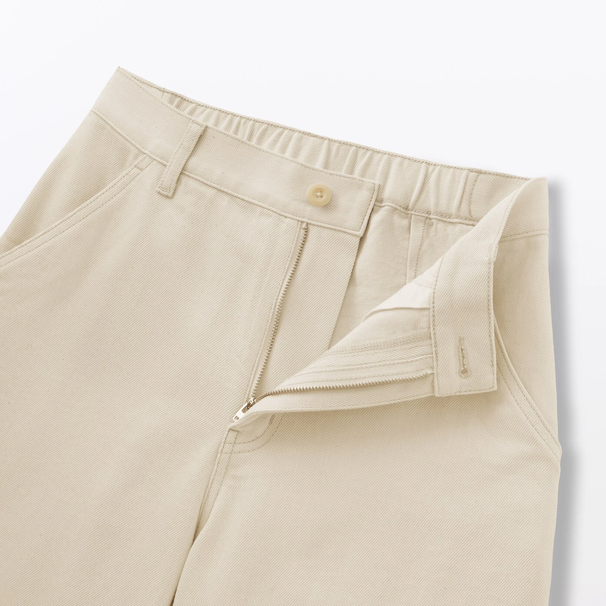 Women's Kapok Blend Wide Tapered Pants - Image 8