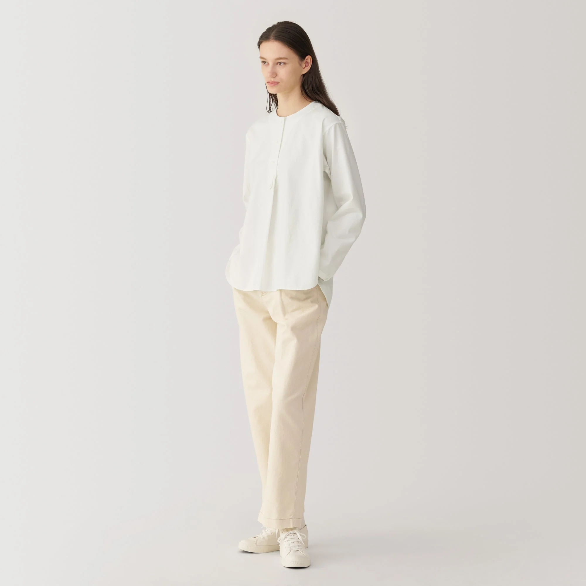 Labo Women's Brushed Cotton Twill Blouse - Image 13