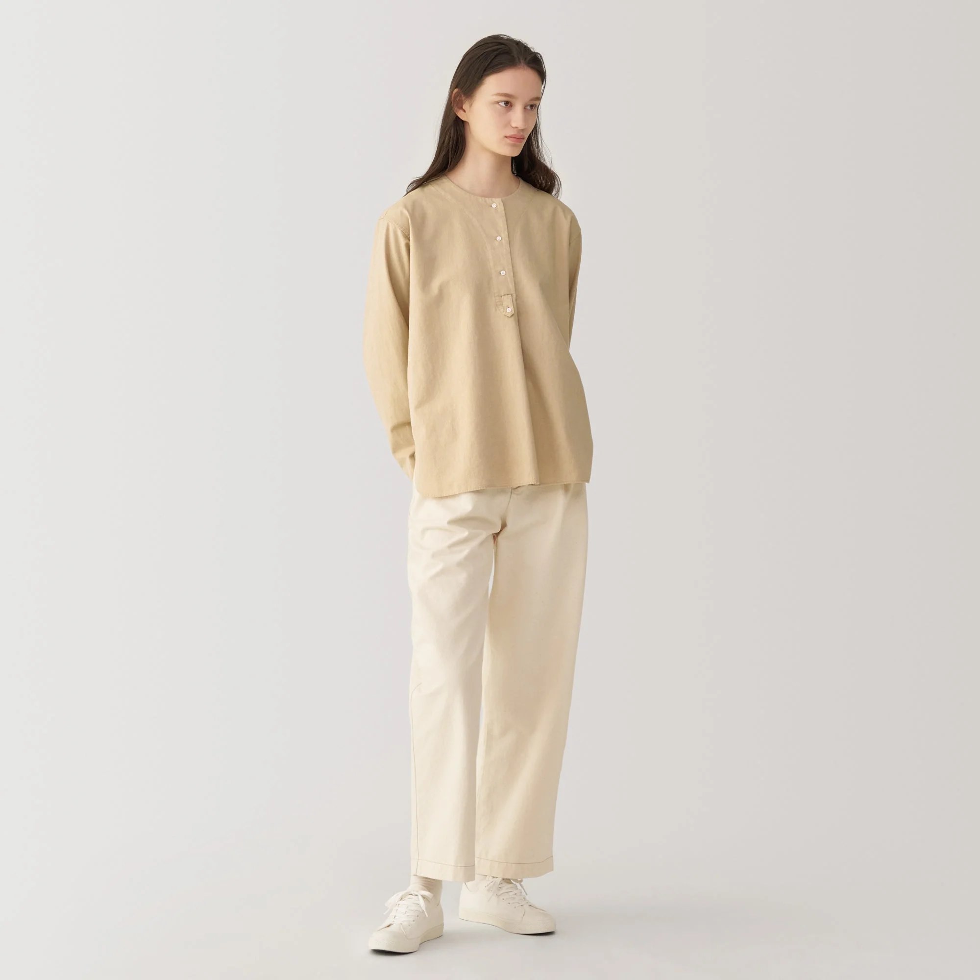 Labo Women's Brushed Cotton Twill Blouse - Image 3