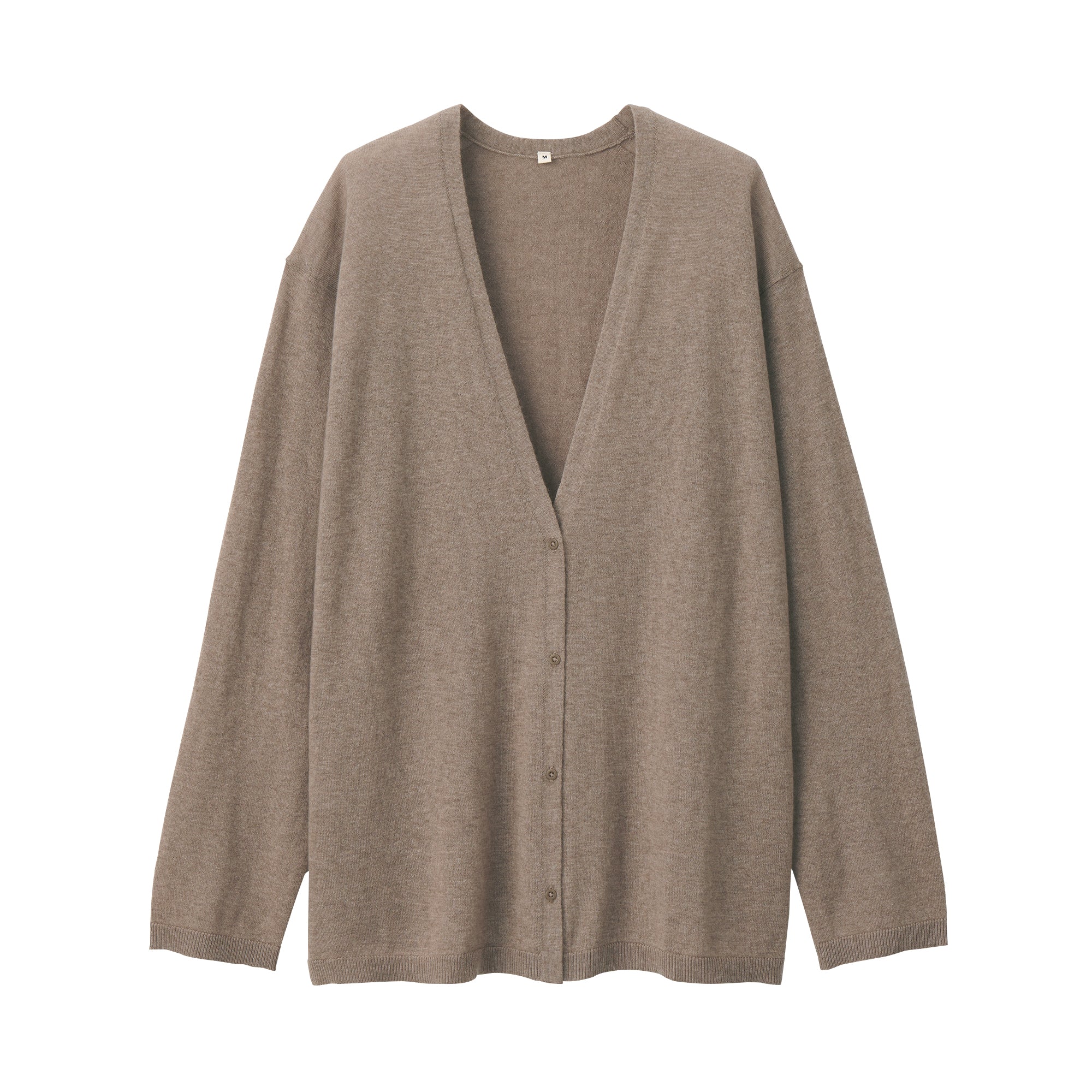 Labo Women's Natural Cashmere V Neck Cardigan - Image 3