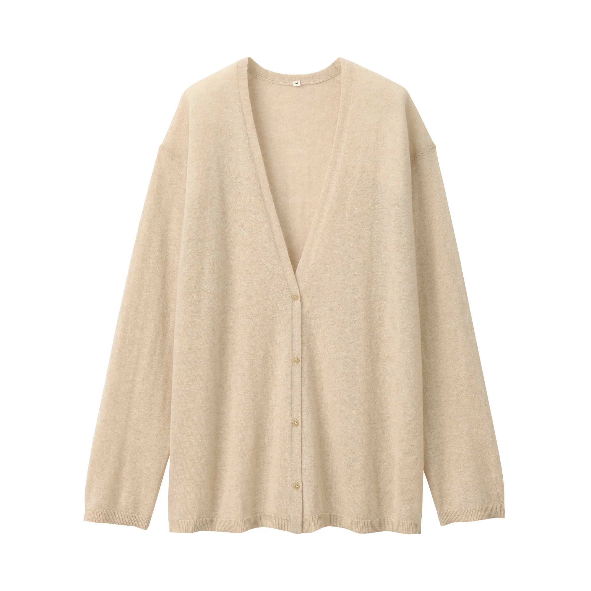 Labo Women's Natural Cashmere V Neck Cardigan - Image 9