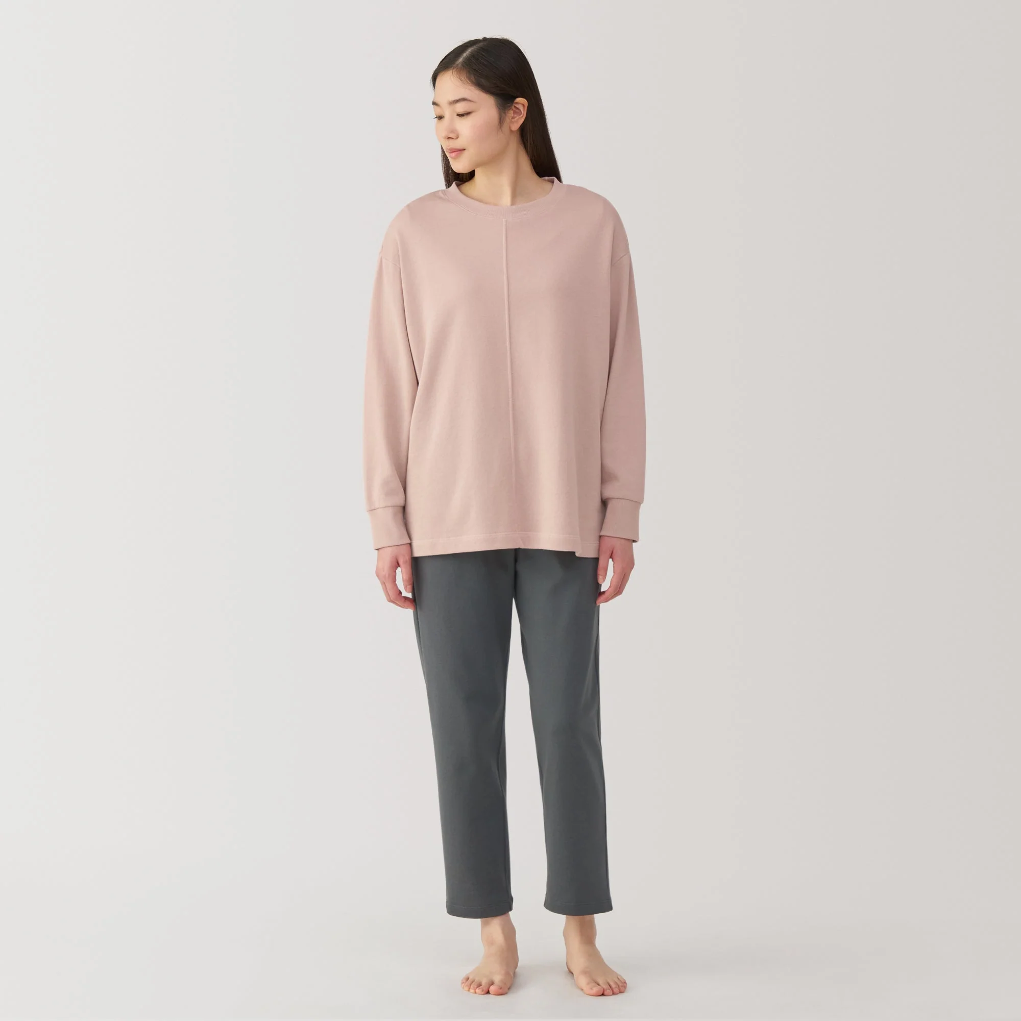 Women's Loose-Twist Sweatshirt Loungewear Set - Image 13