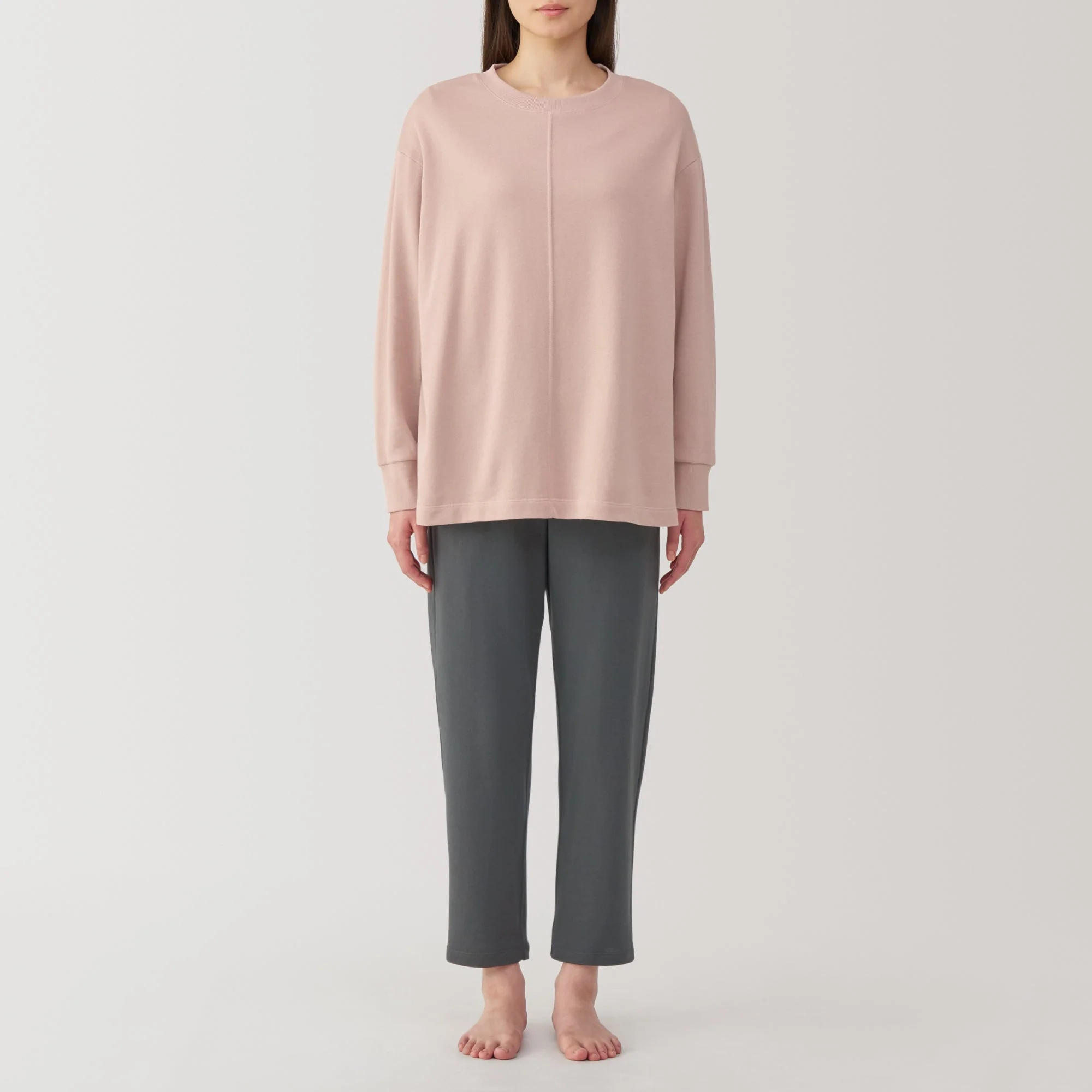 Women's Loose-Twist Sweatshirt Loungewear Set - Image 14