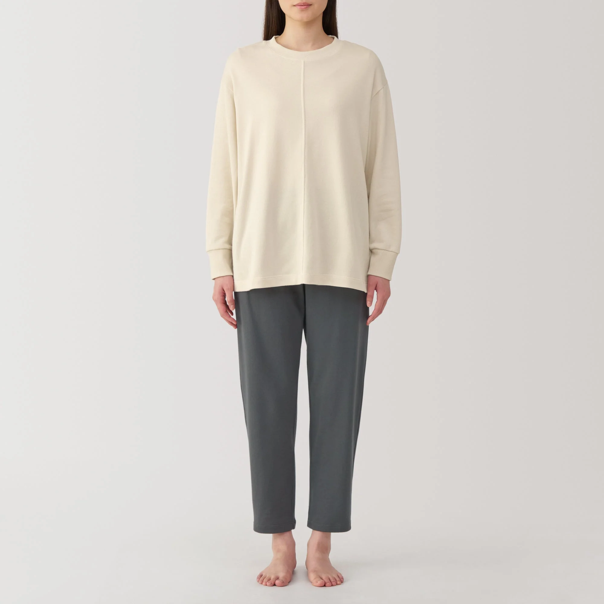 Women's Loose-Twist Sweatshirt Loungewear Set - Image 24