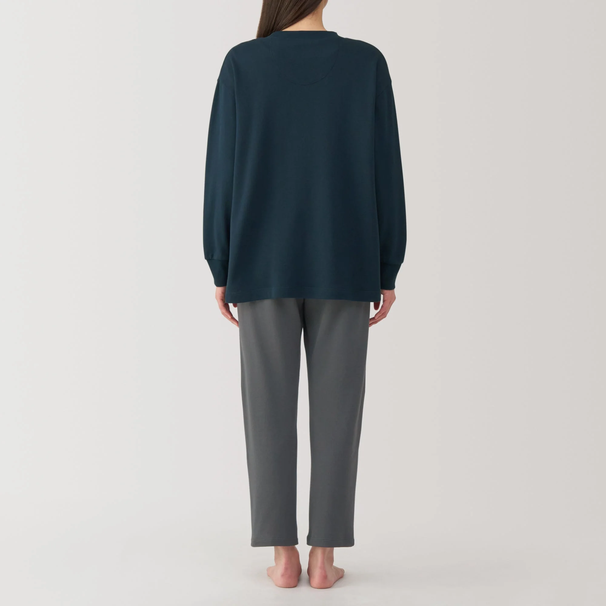 Women's Loose-Twist Sweatshirt Loungewear Set - Image 6