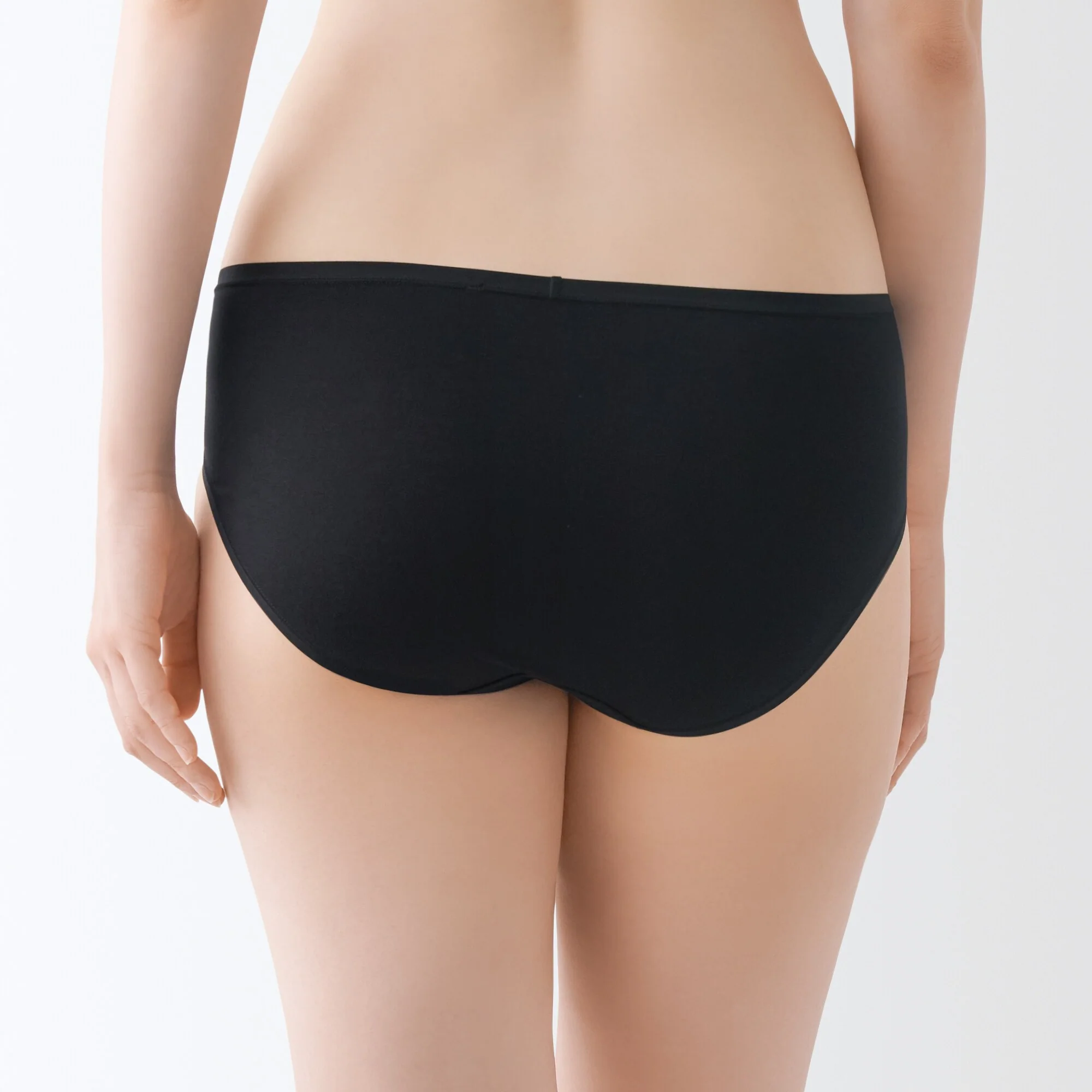 Women's Lyocell Blend Low-Rise Shorts - Image 4