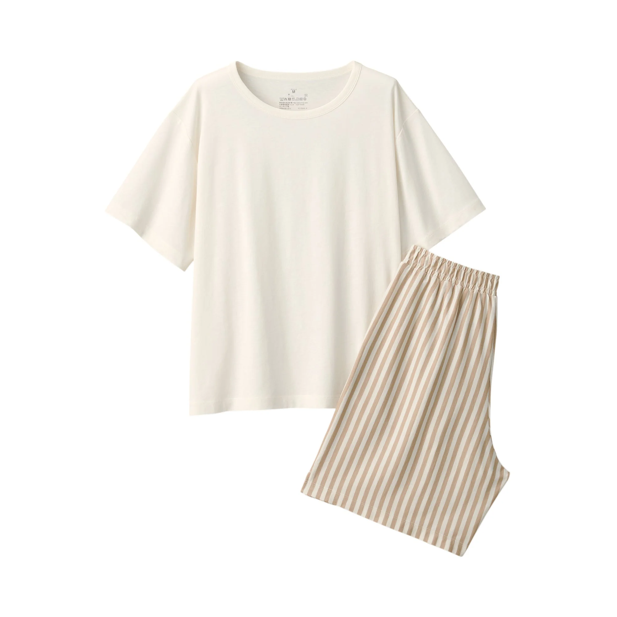 Women's Moisture-Wicking Cotton Short Sleeve Loungewear Set - Image 13