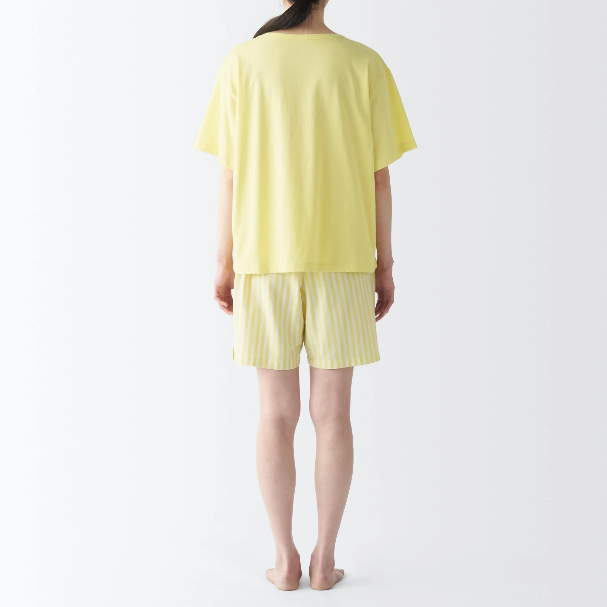 Women's Moisture-Wicking Cotton Short Sleeve Loungewear Set - Image 6
