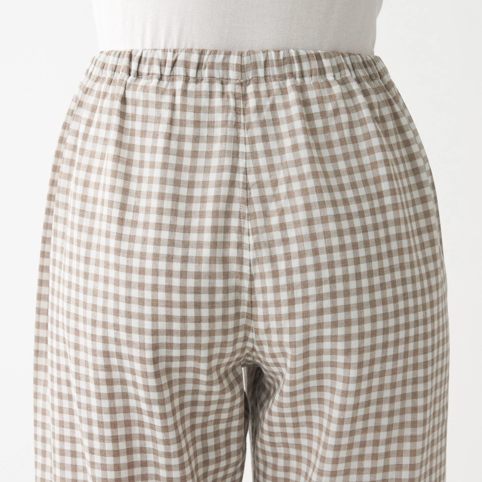 Women's Organic Cotton Side Seamless Stand Collar Pajamas - Image 10
