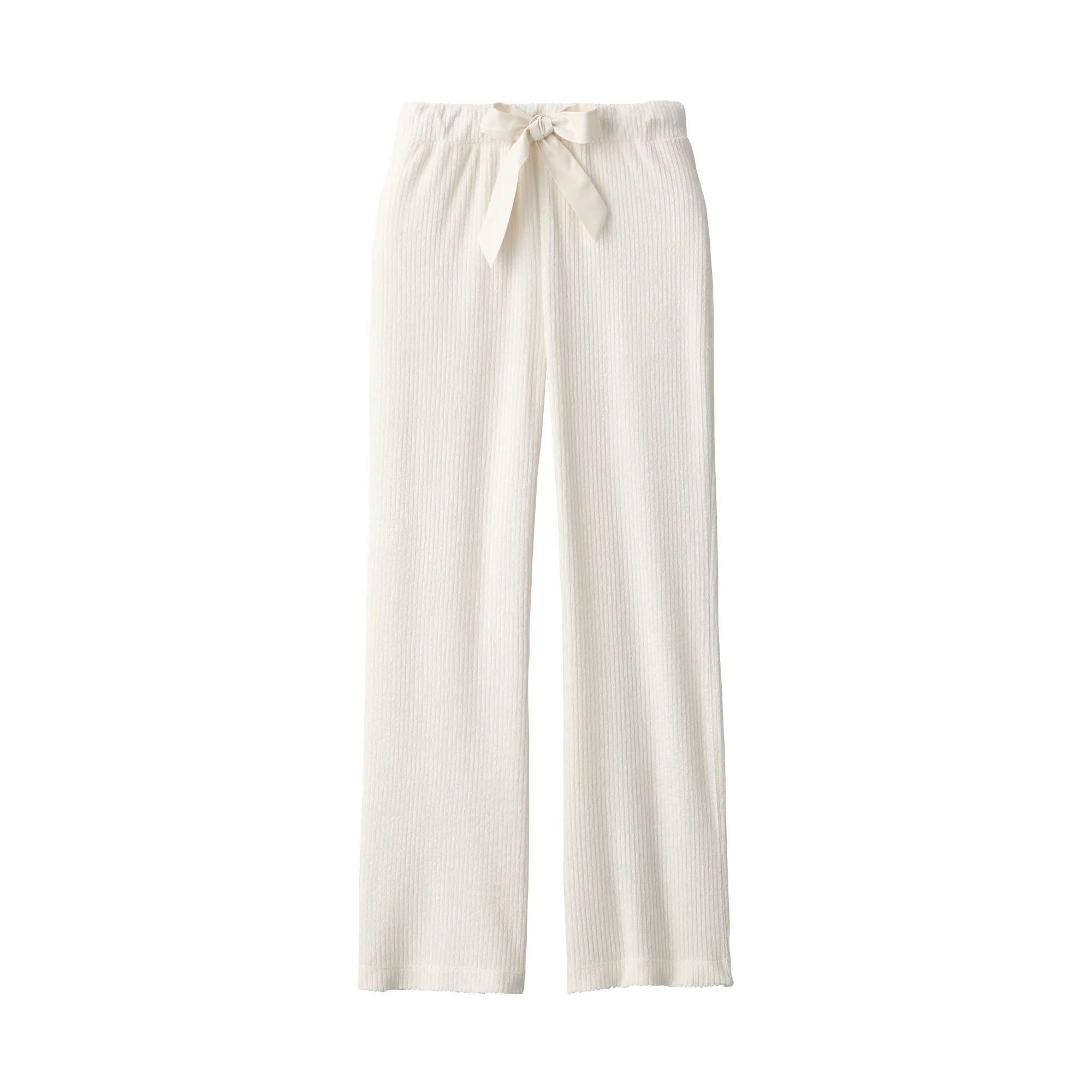 Women's Pile Ribbed Long Pants - Image 2