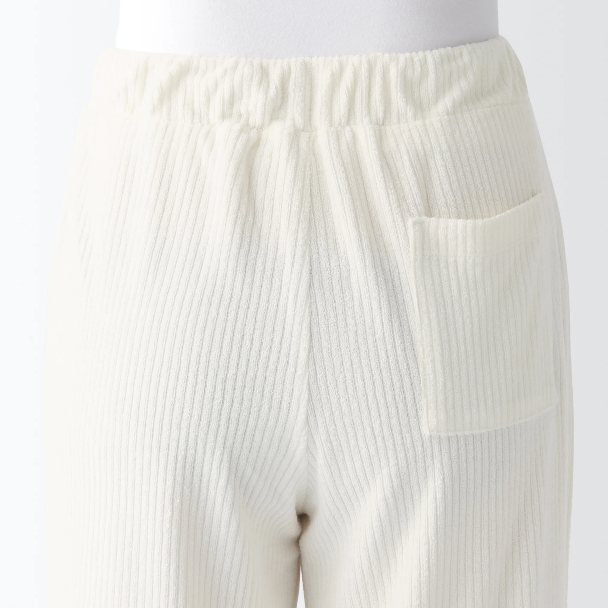 Women's Pile Ribbed Long Pants - Image 8