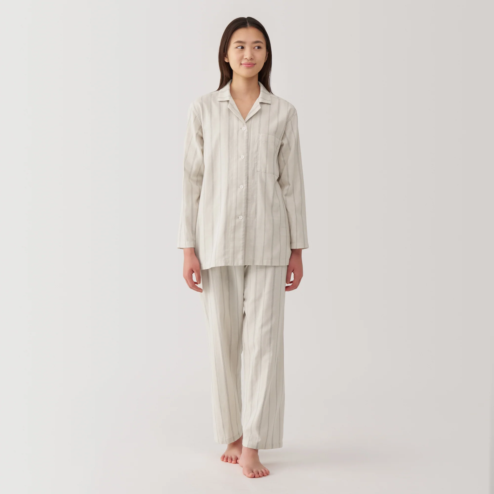 Women's Side Seamless Double Gauze Pajamas - Image 29