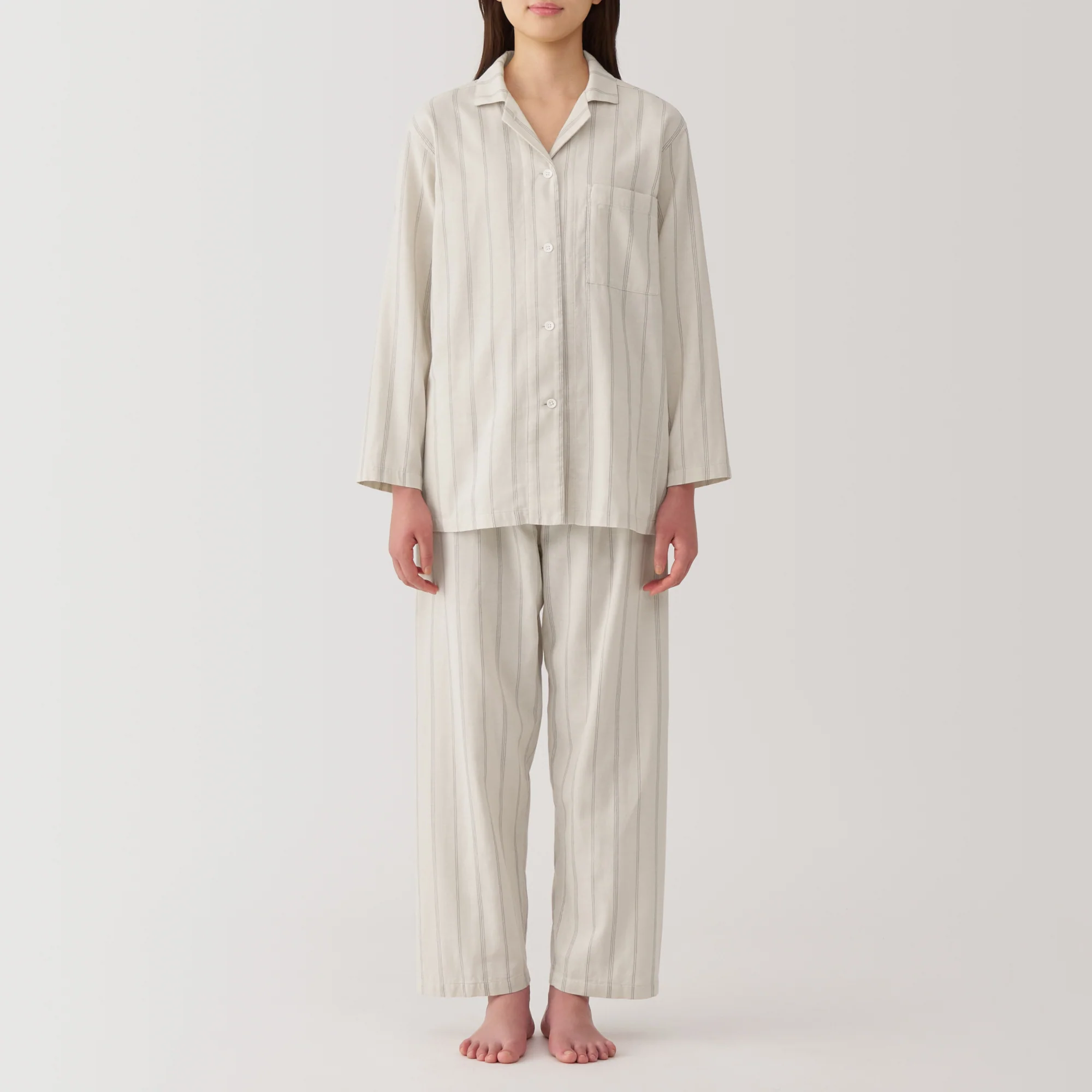 Women's Side Seamless Double Gauze Pajamas - Image 30