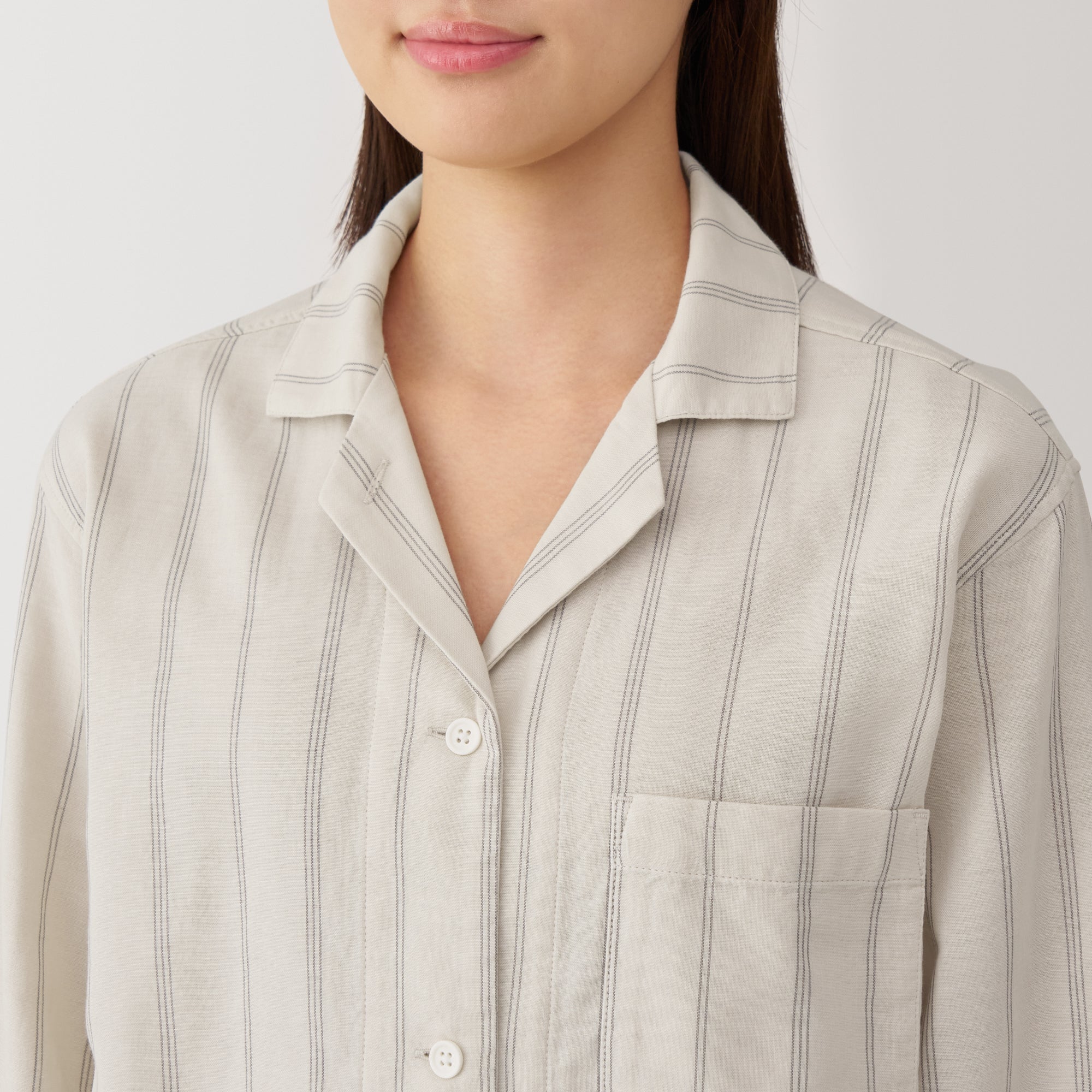 Women's Side Seamless Double Gauze Pajamas - Image 33