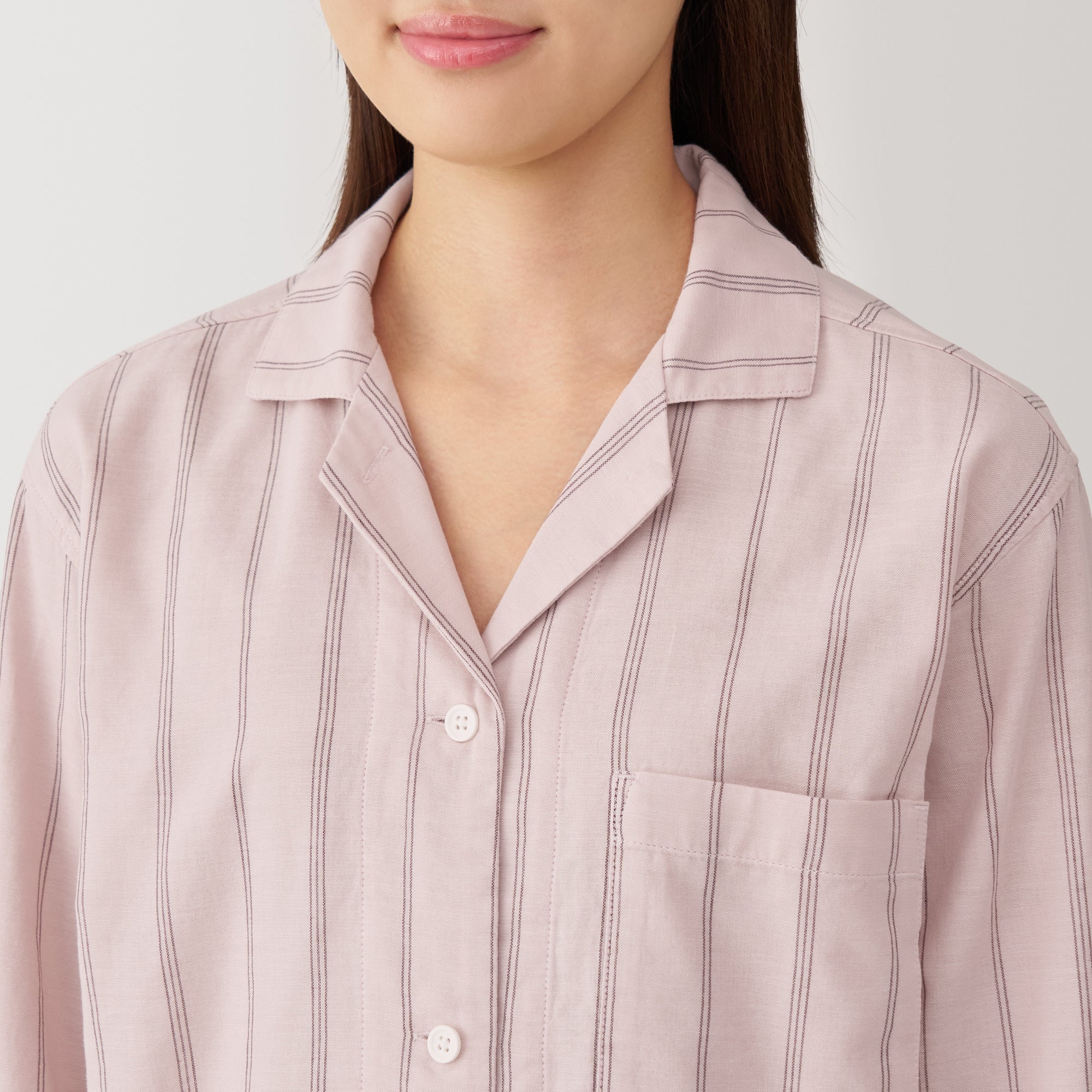 Women's Side Seamless Double Gauze Pajamas - Image 45